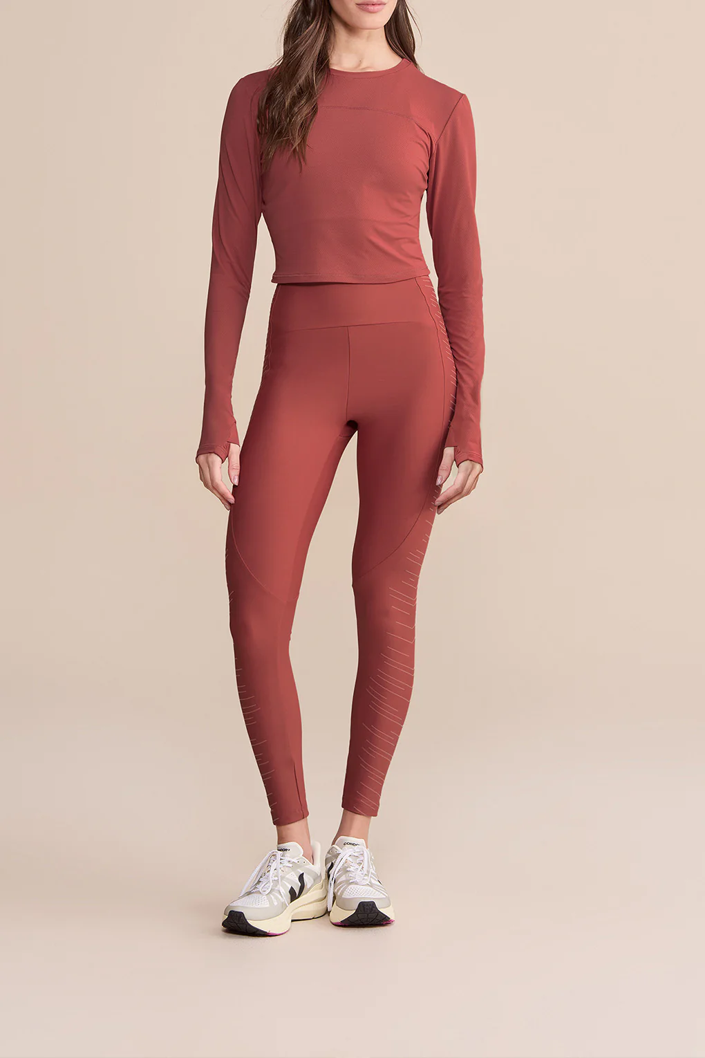 Action Skin® Cut Out Long Sleeve Top - Image 4