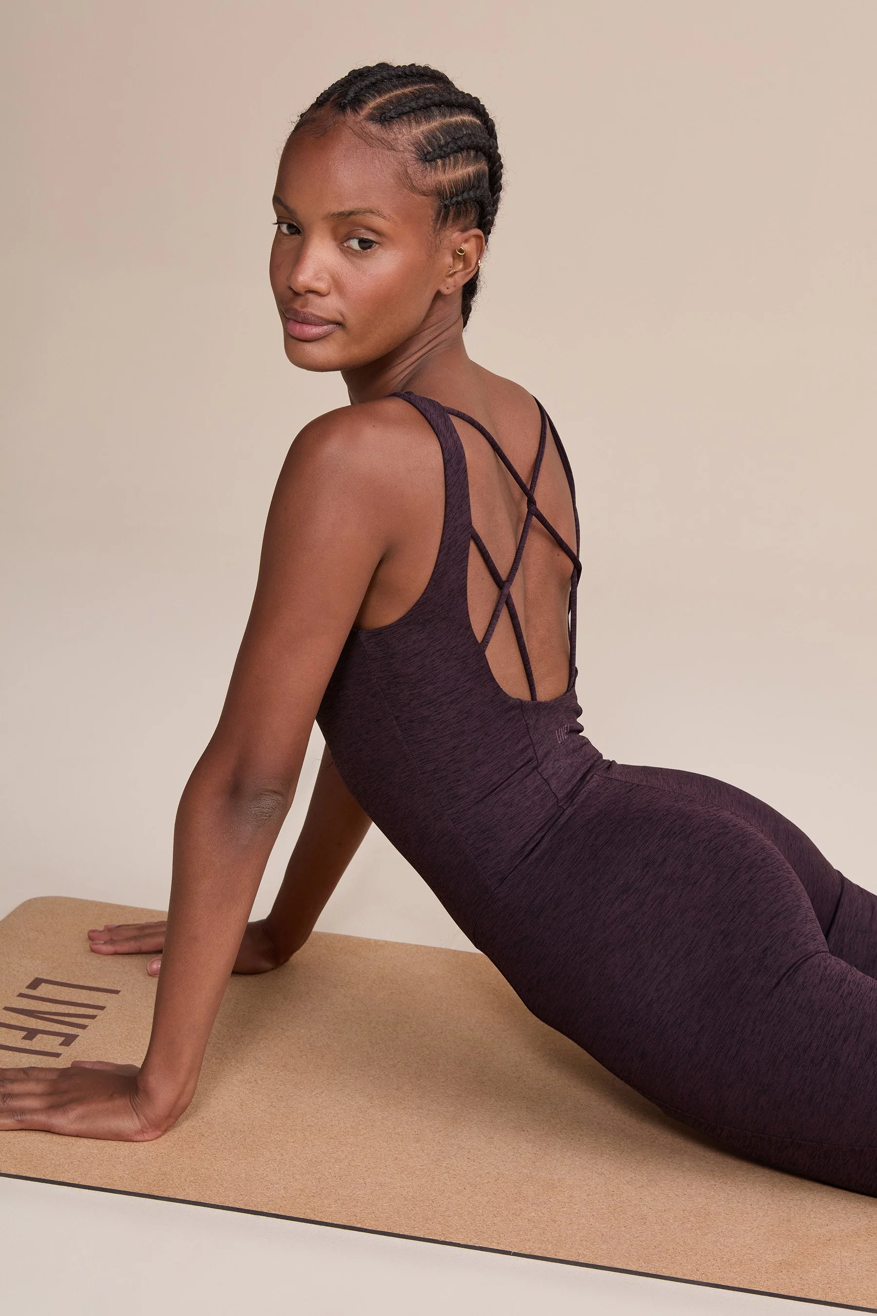 Back Strip Groove Jumpsuit - Image 2