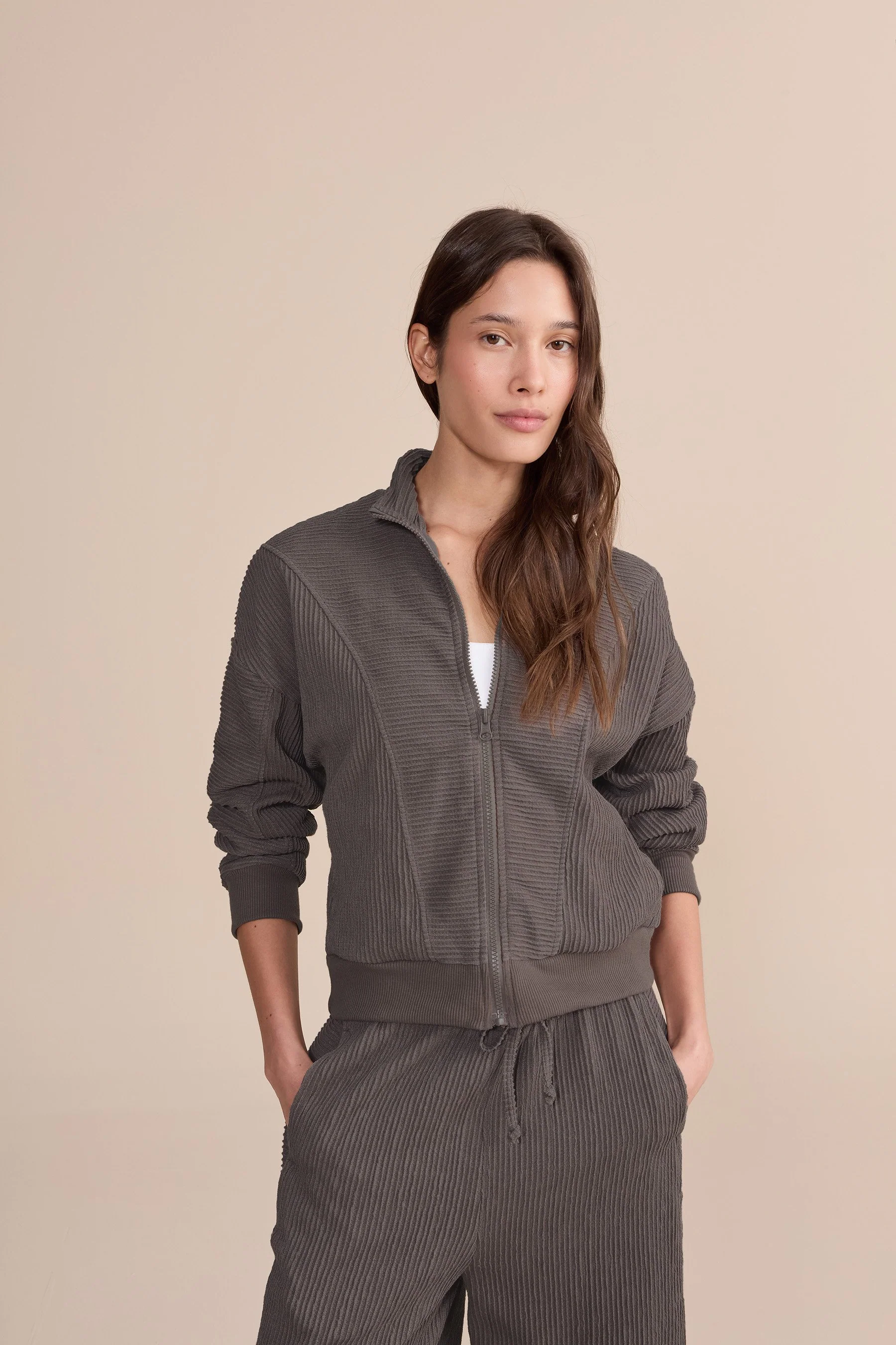 Bold Fleece Bomber Jacket - Image 3
