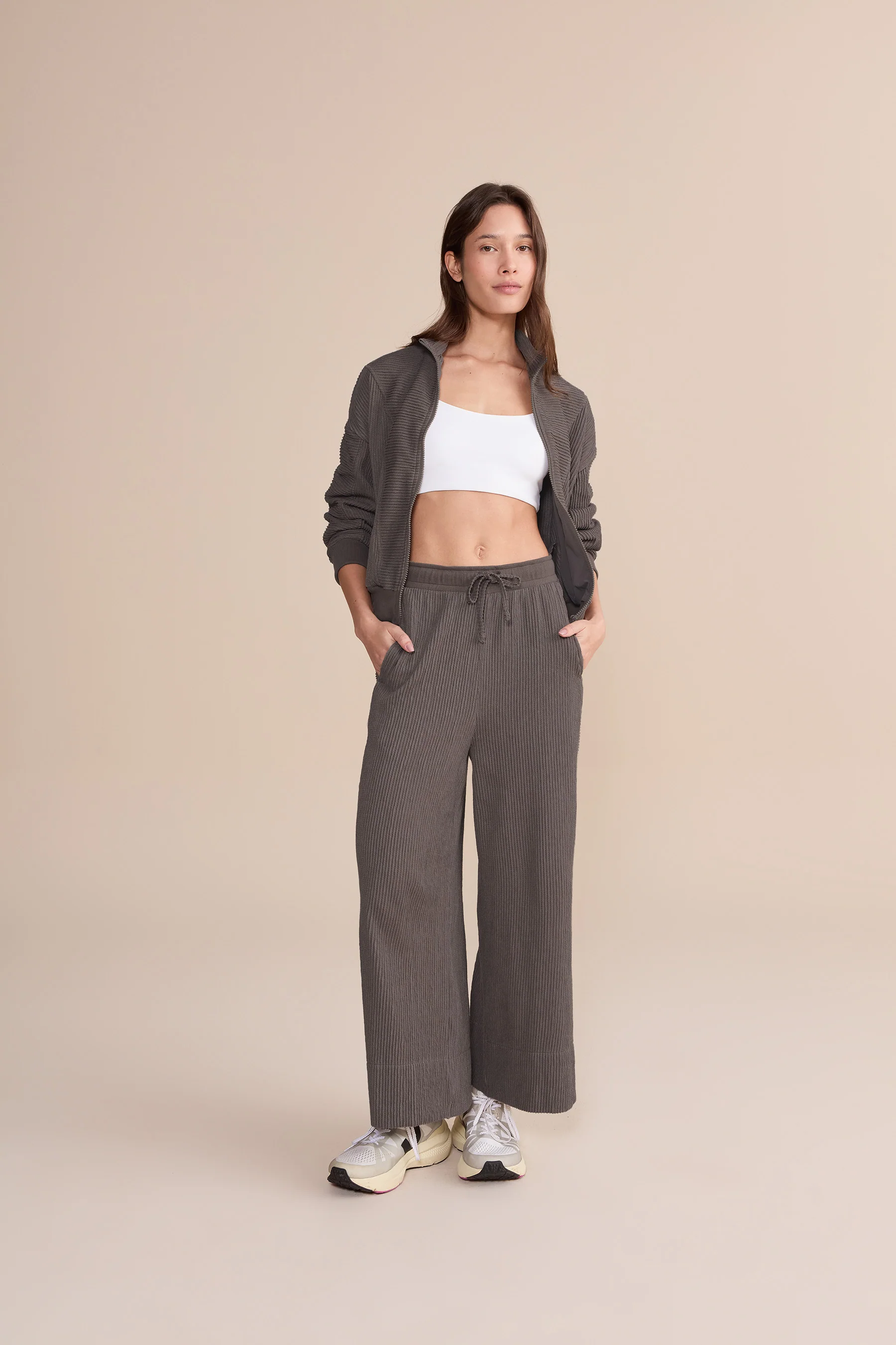 Bold Fleece Straight Pants - Image 3