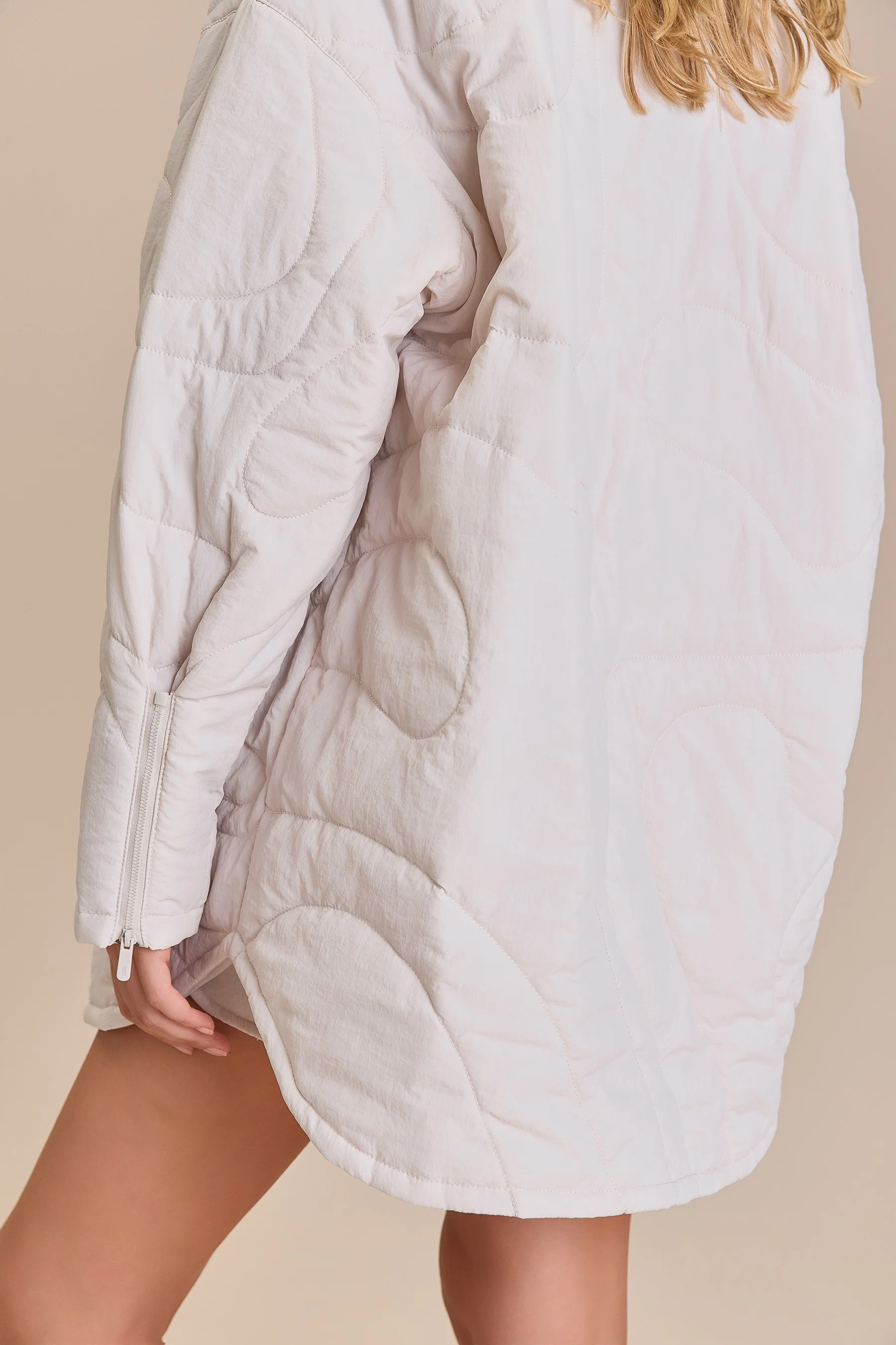 Breezy Nylon Quilted Shirt - Image 2