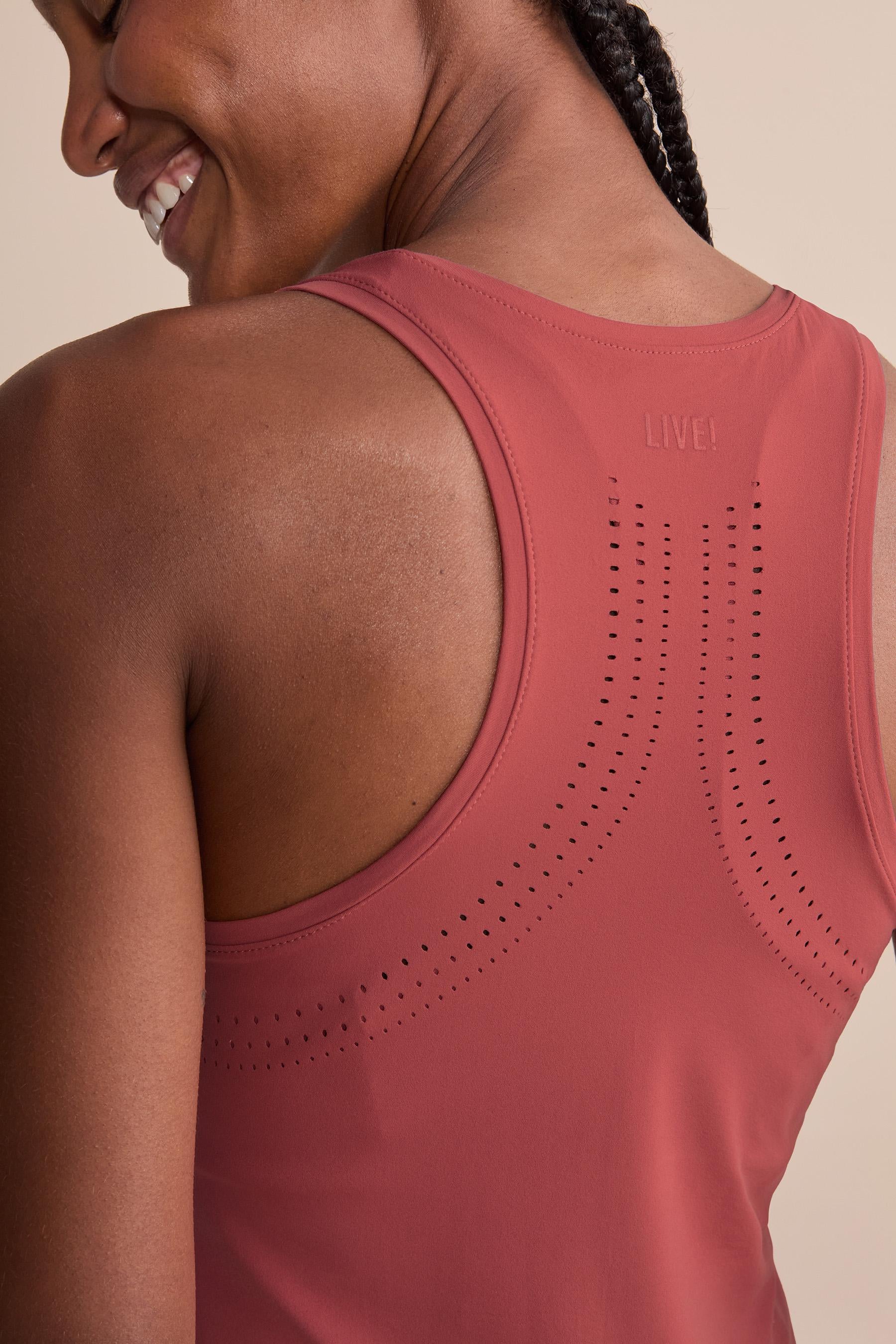 Broad Laser Racerback Tank Top - Image 2