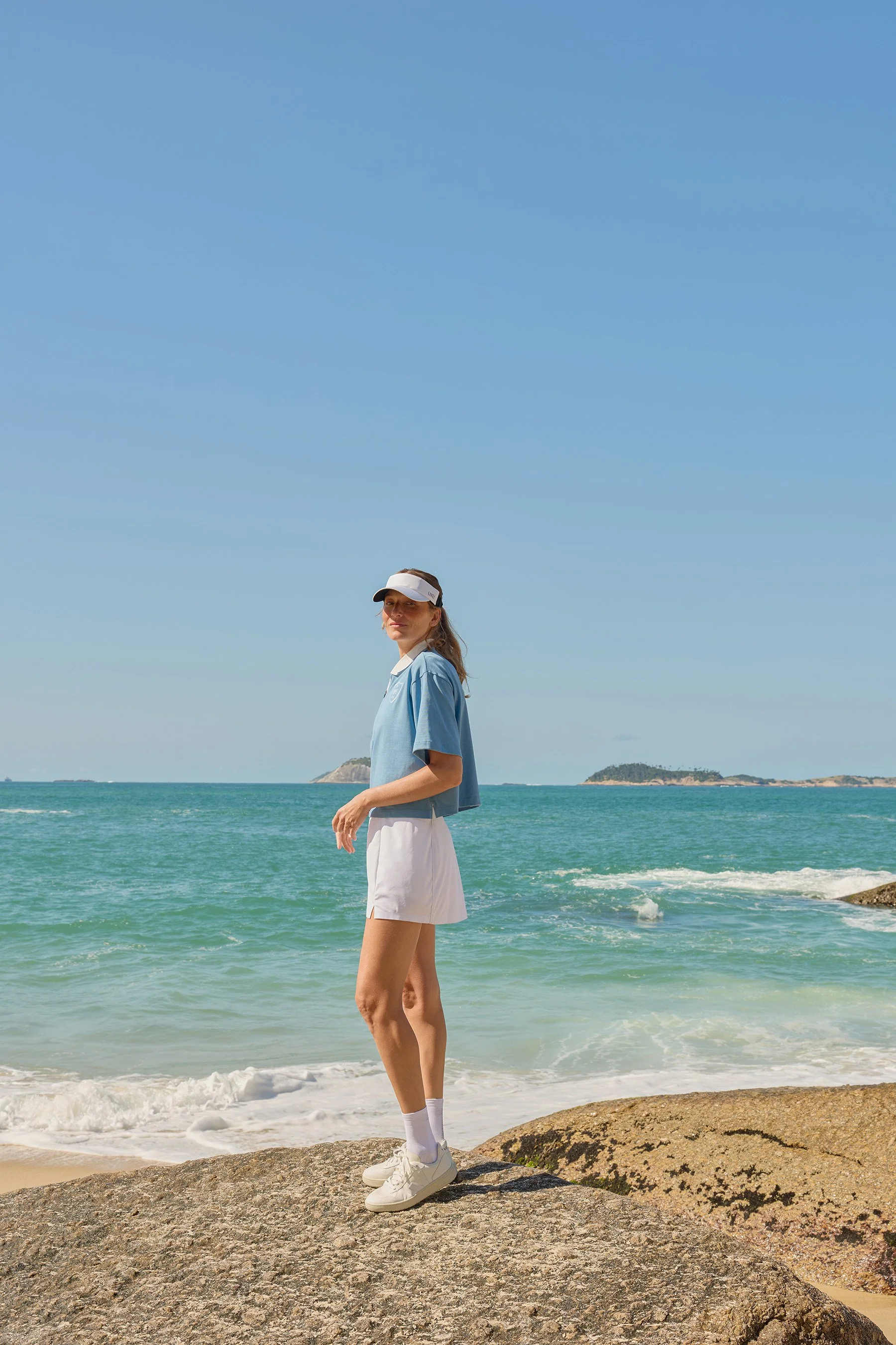 Sweat Polo Tee - Image 2