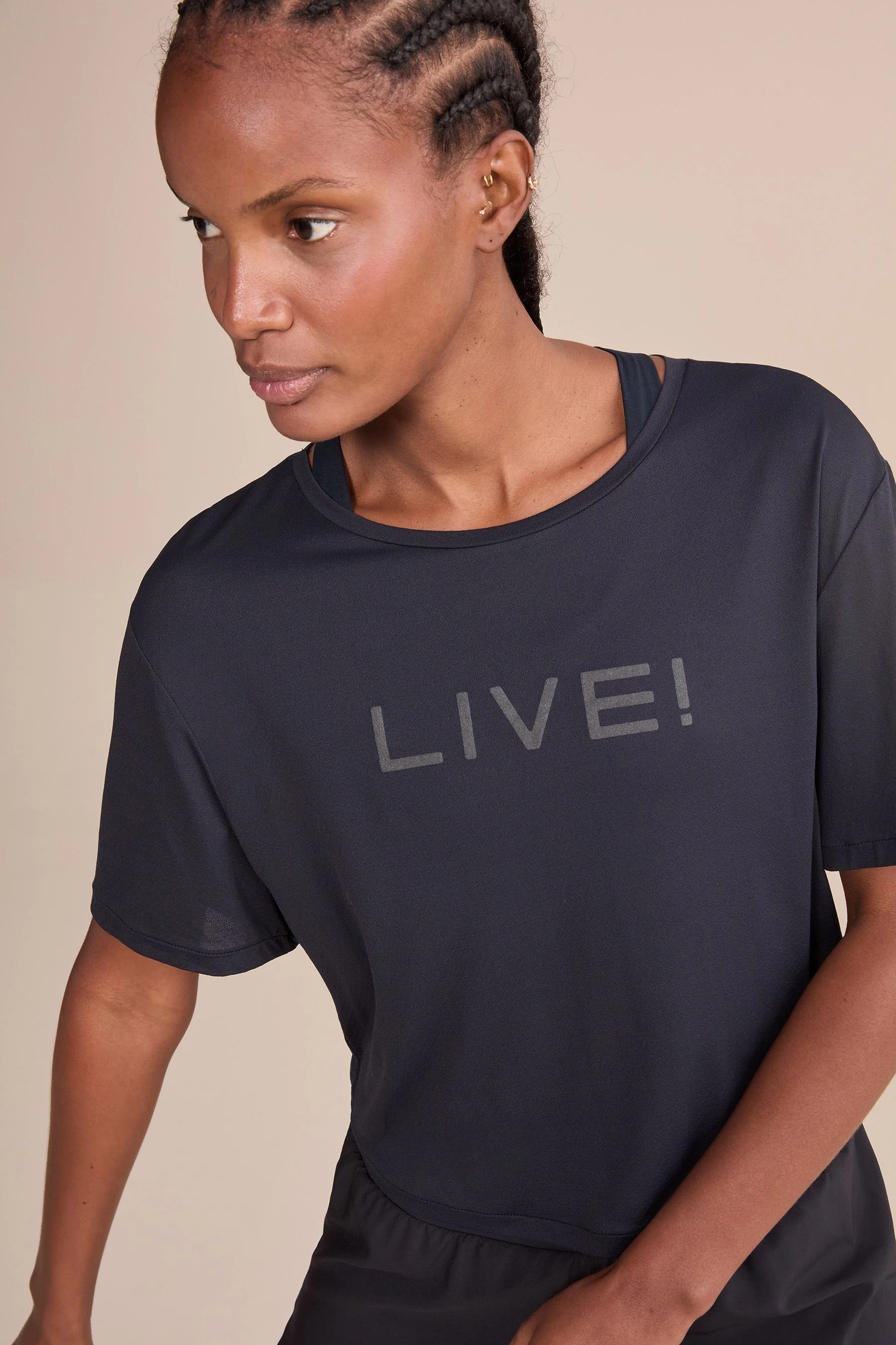 LIVE! Comfort Cropped T-Shirt - Image 15