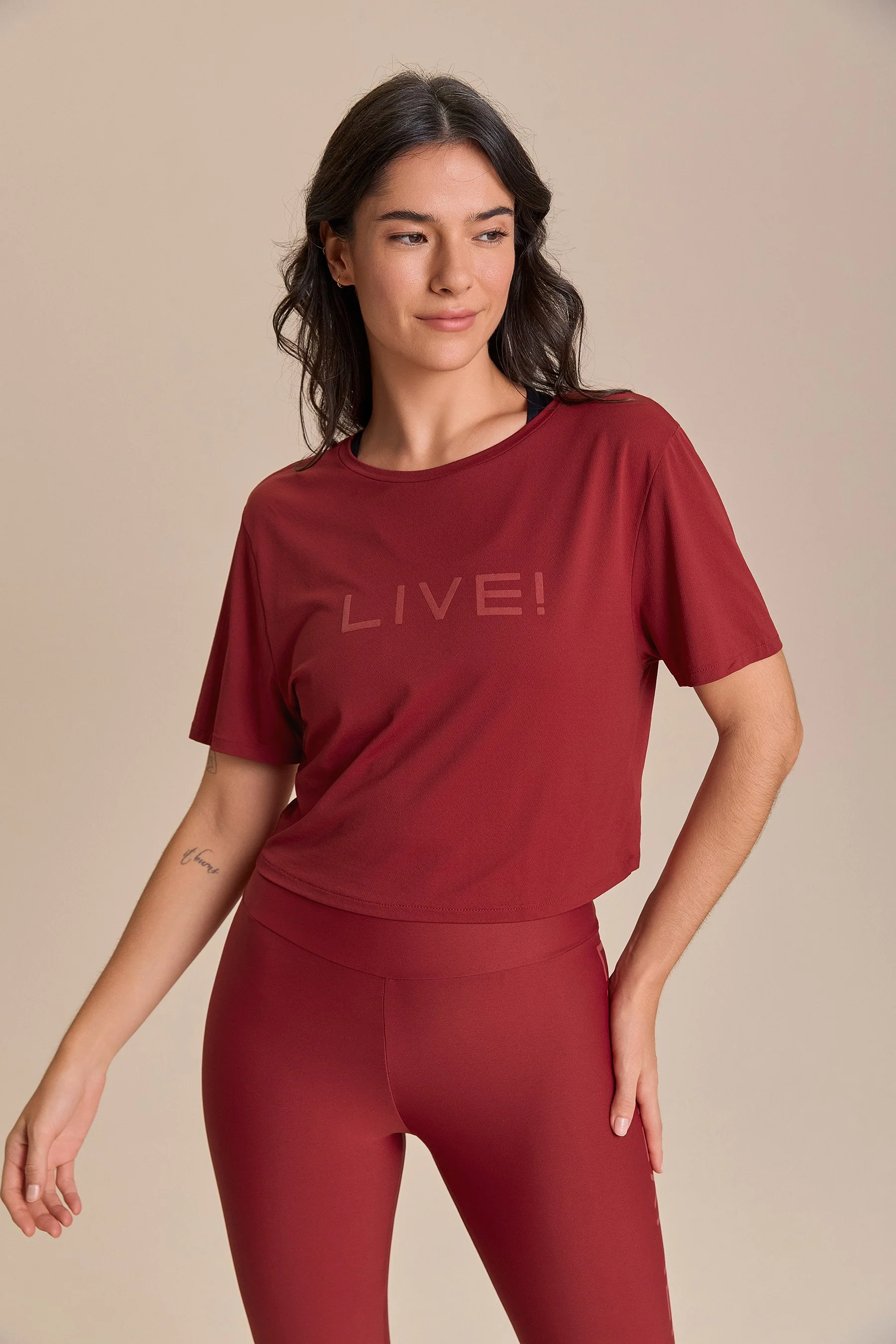 LIVE! Comfort Cropped T-Shirt - Image 16