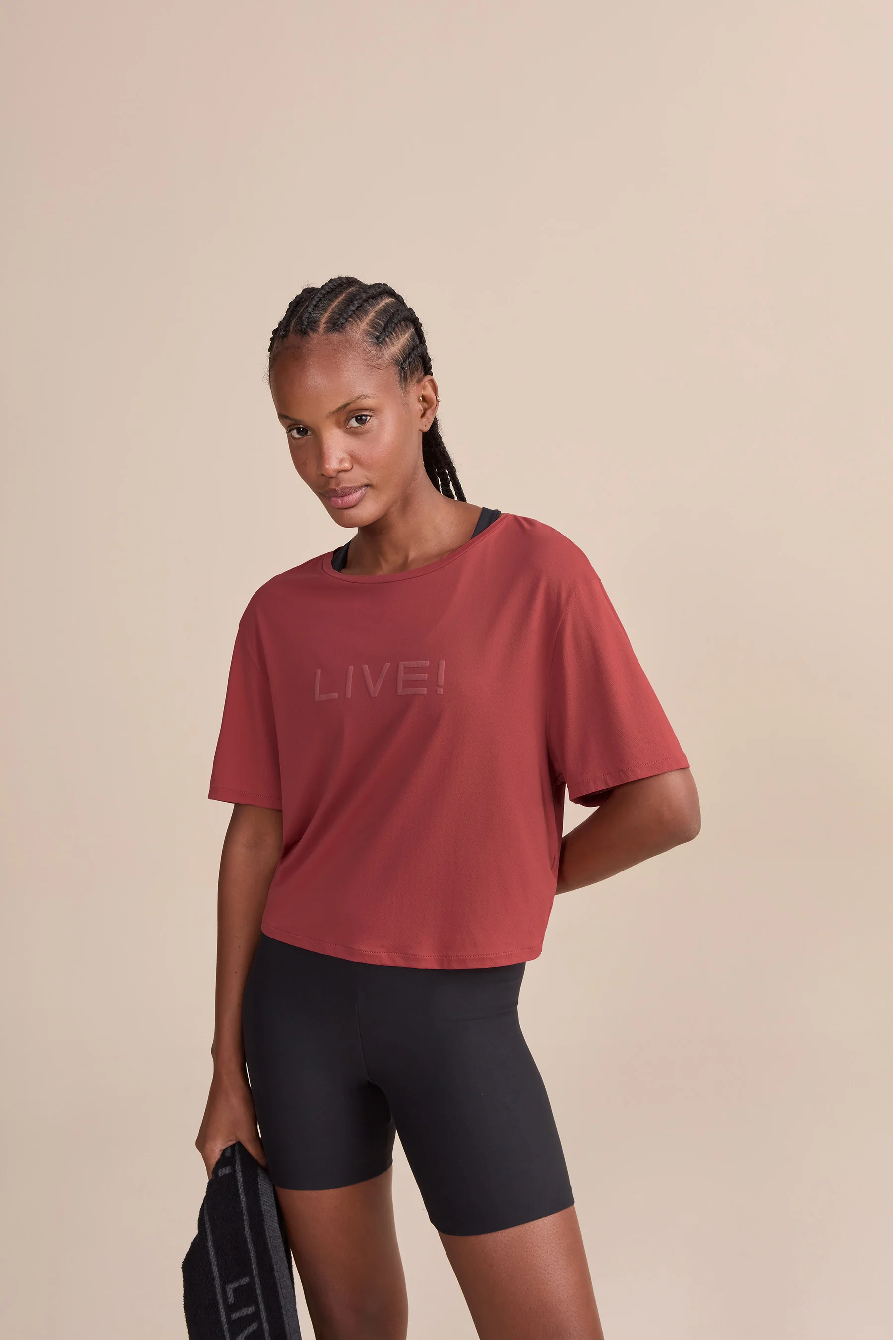 LIVE! Comfort Cropped T-Shirt - Image 29