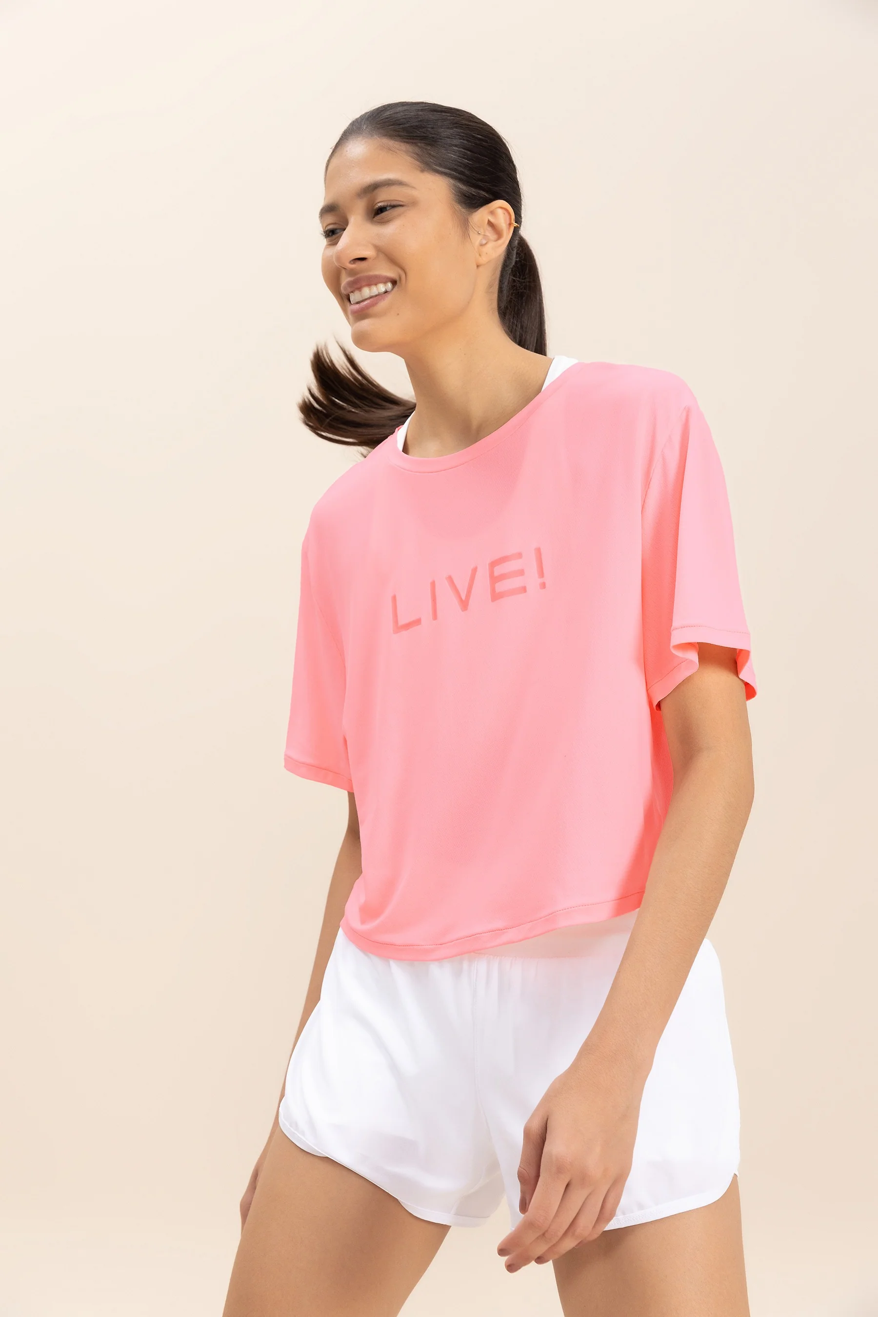 LIVE! Comfort Cropped T-Shirt - Image 37
