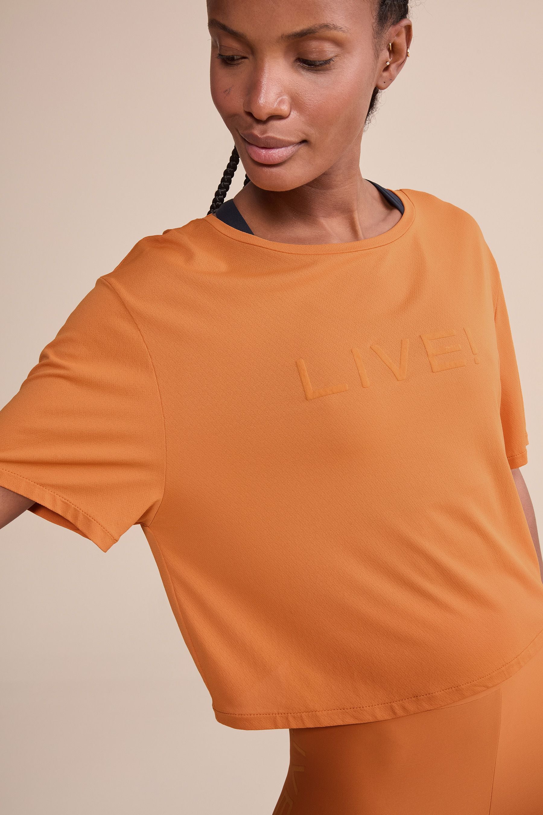 LIVE! Comfort Cropped T-Shirt - Image 44