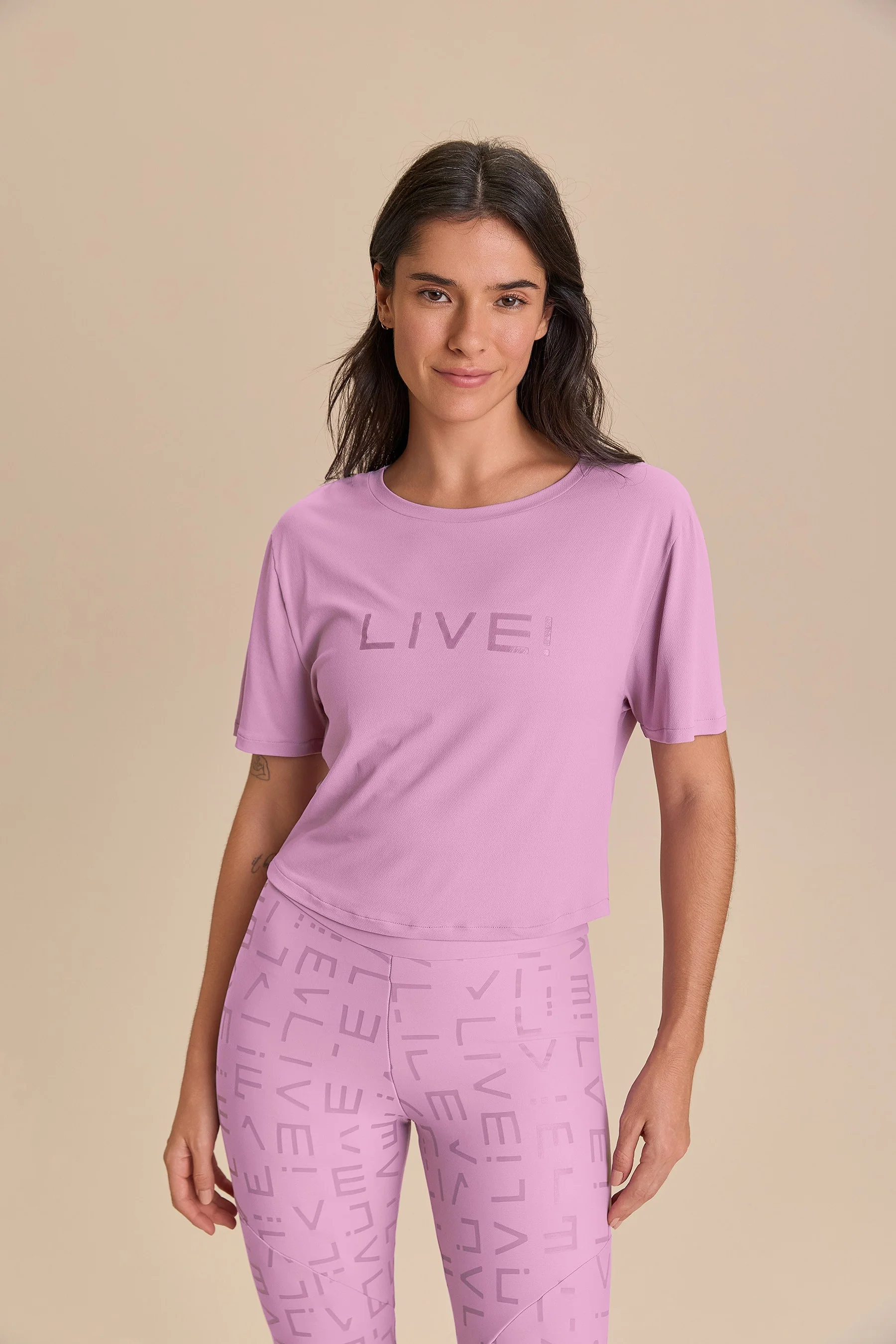 LIVE! Comfort Cropped T-Shirt - Image 45