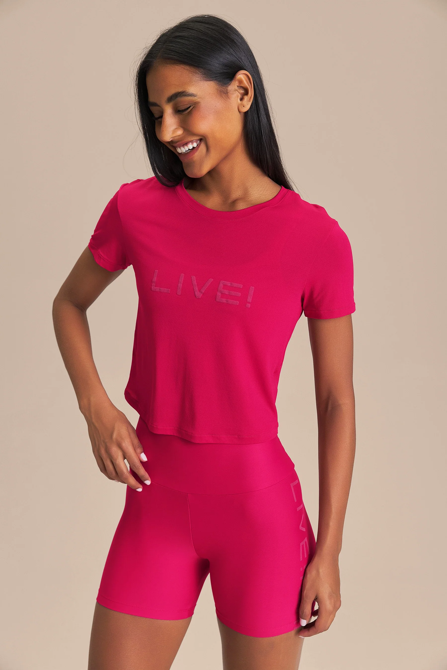 LIVE! Comfort Cropped T-Shirt - Image 48