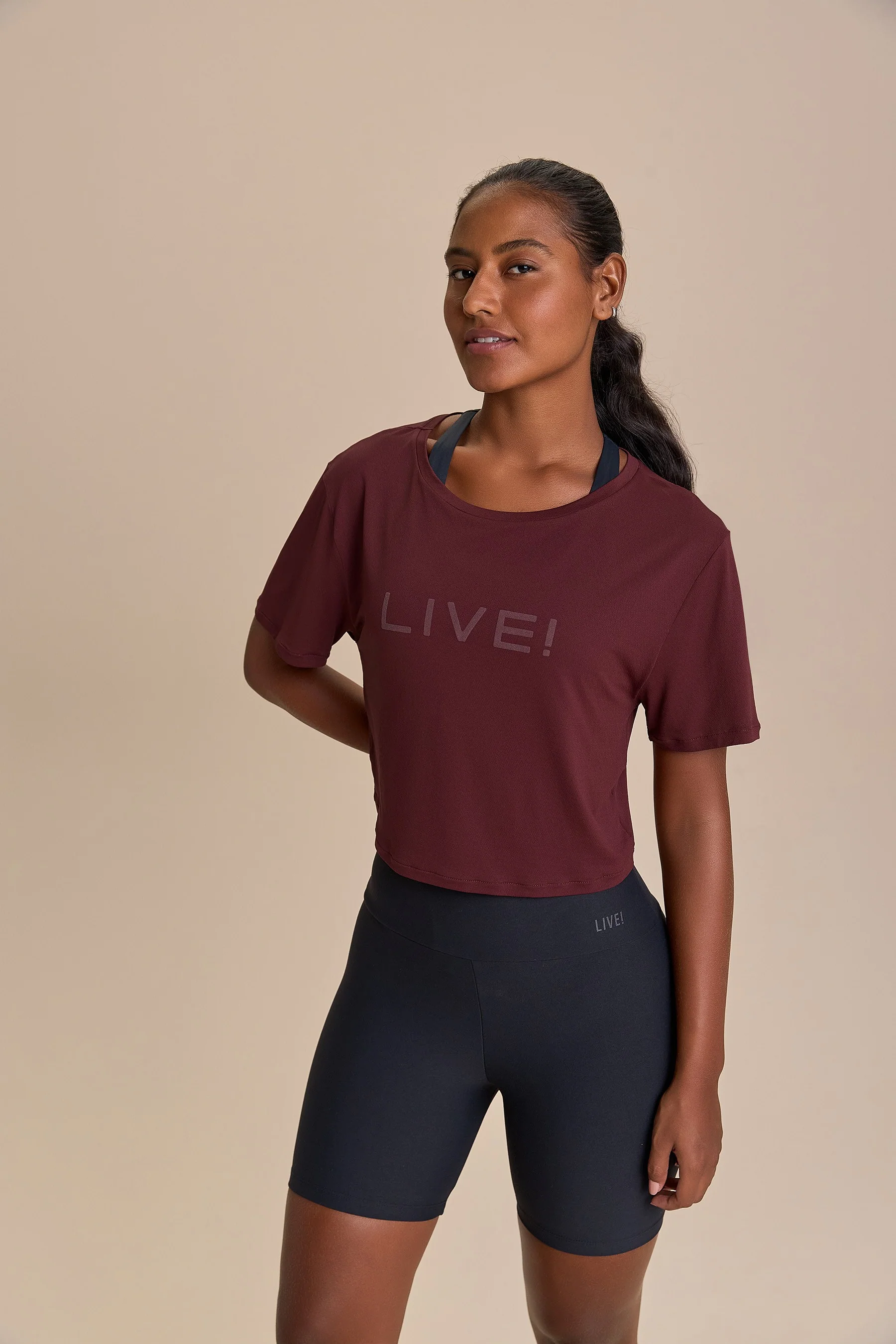 LIVE! Comfort Cropped T-Shirt - Image 7