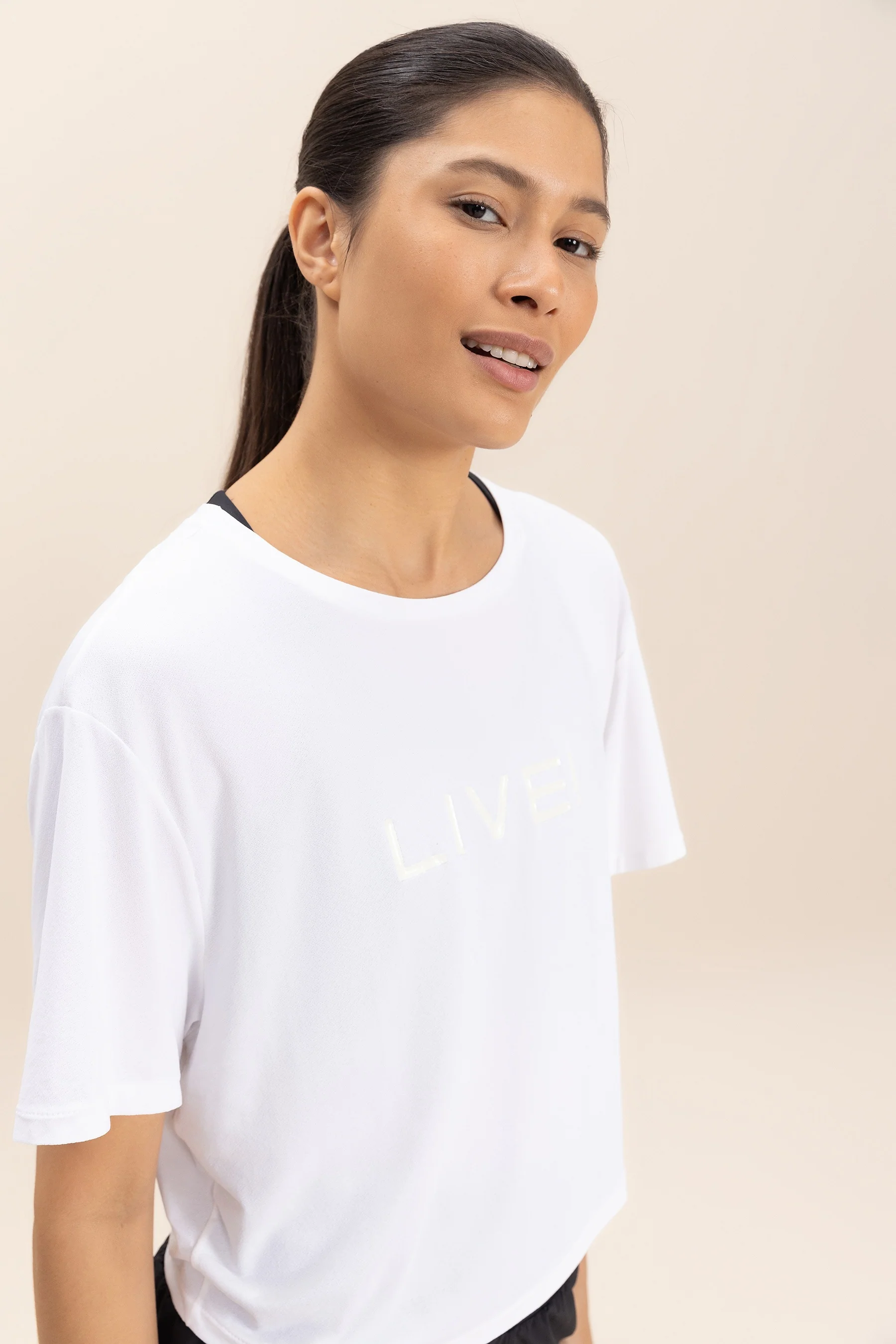 LIVE! Comfort Cropped T-Shirt - Image 9