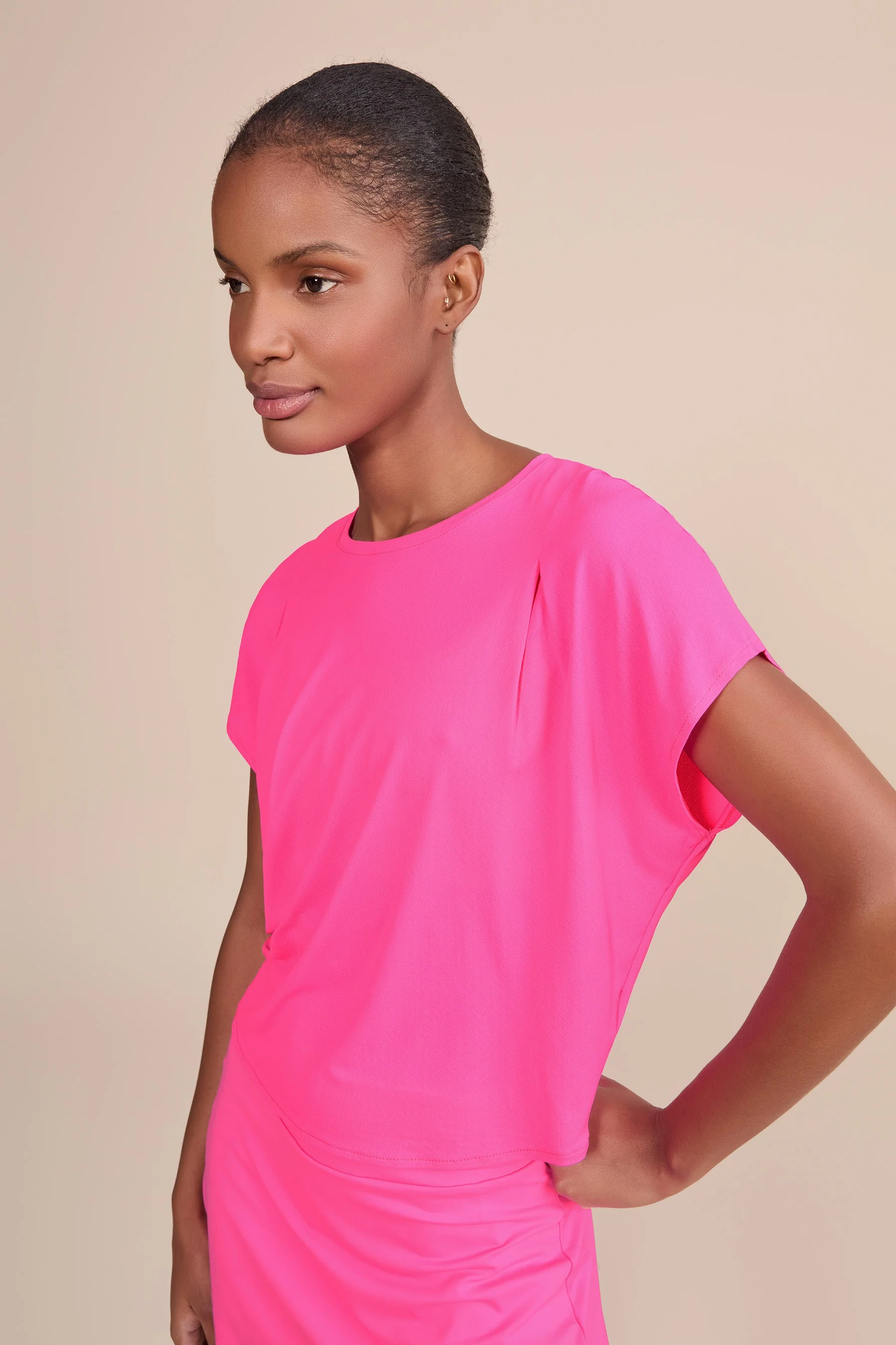 Comfort Pleat T-Shirt - Image 3