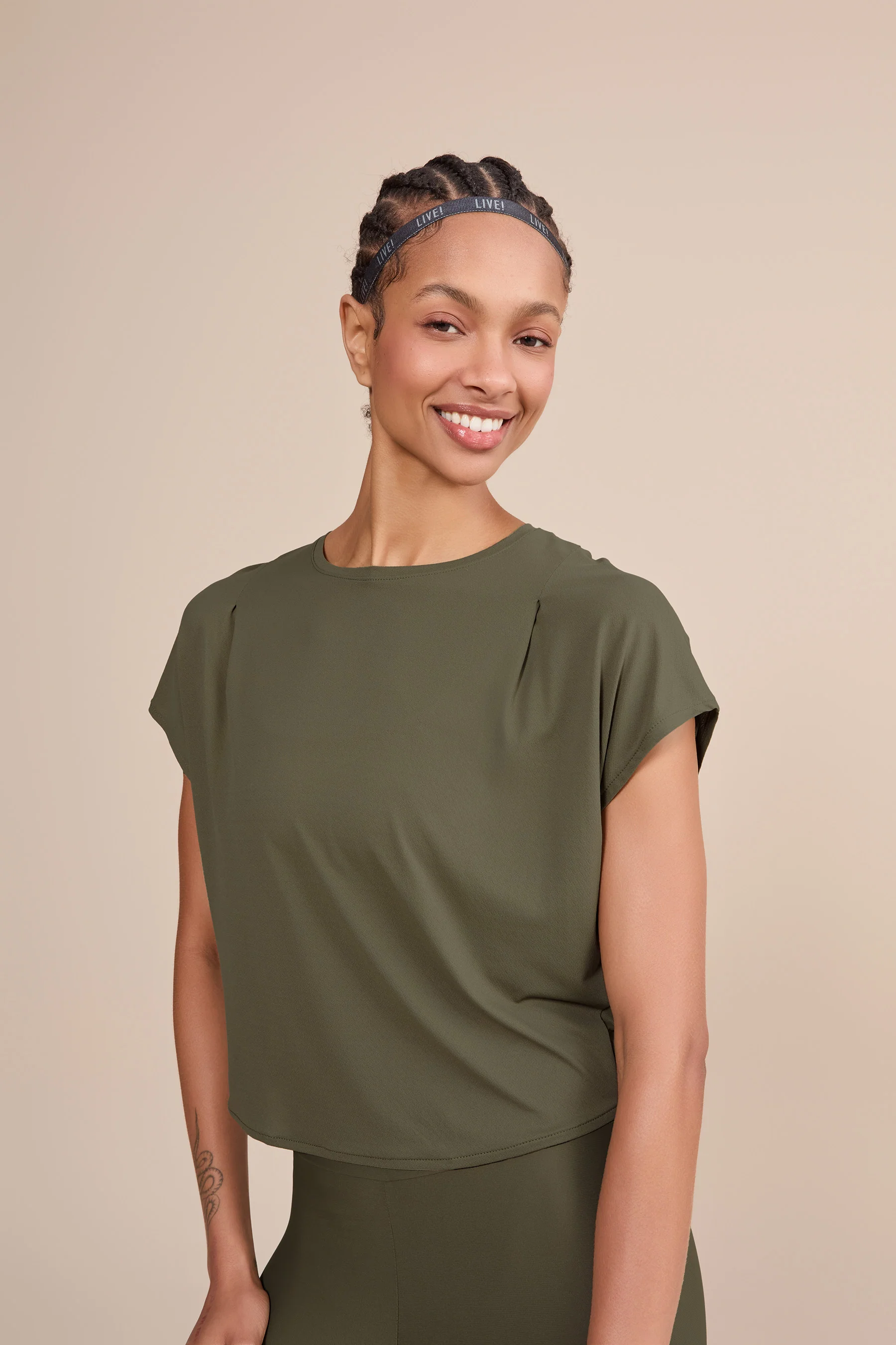 Comfort Pleat T-Shirt - Image 4