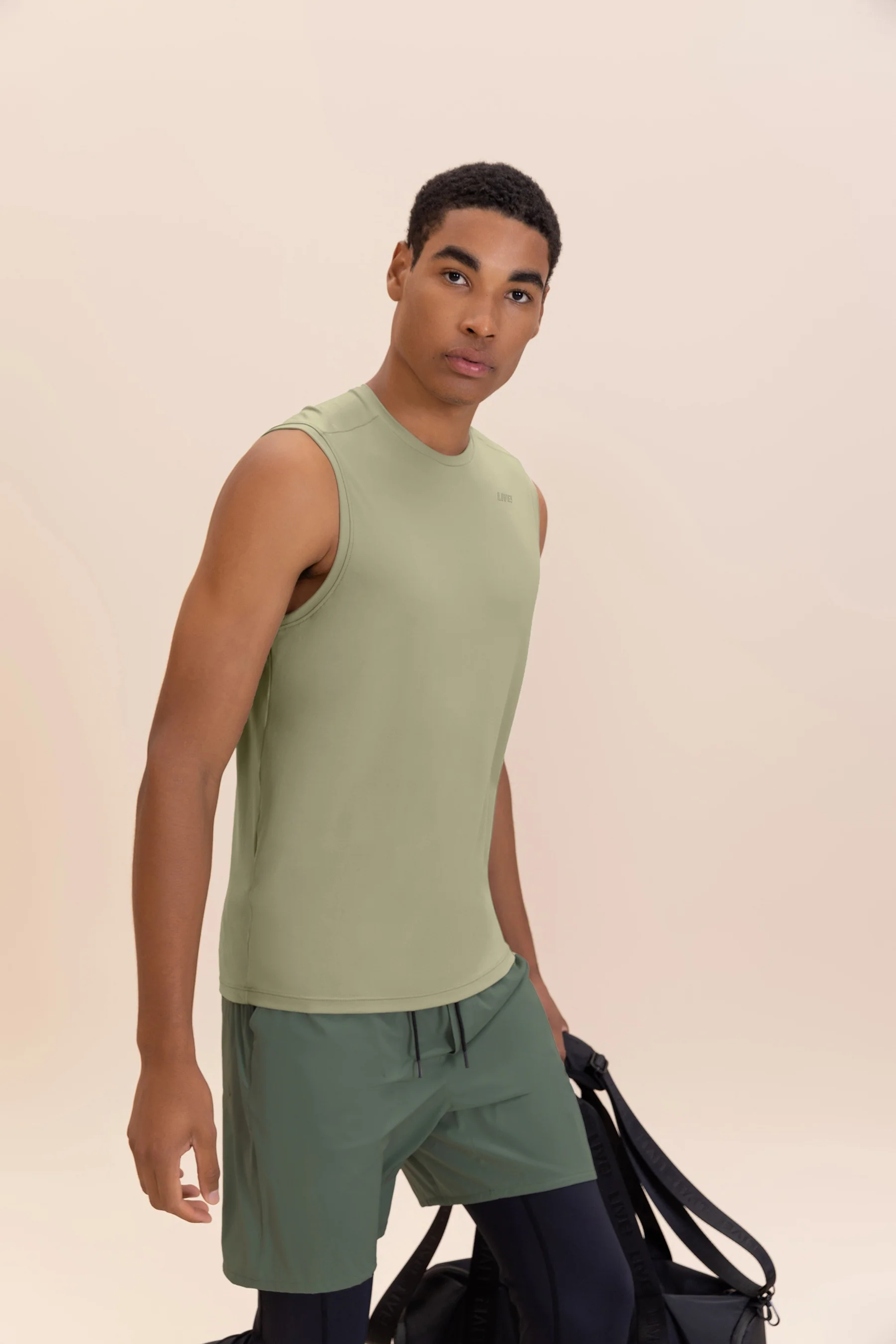 Comfy Bio Stretch Men's Tank Top - Image 4