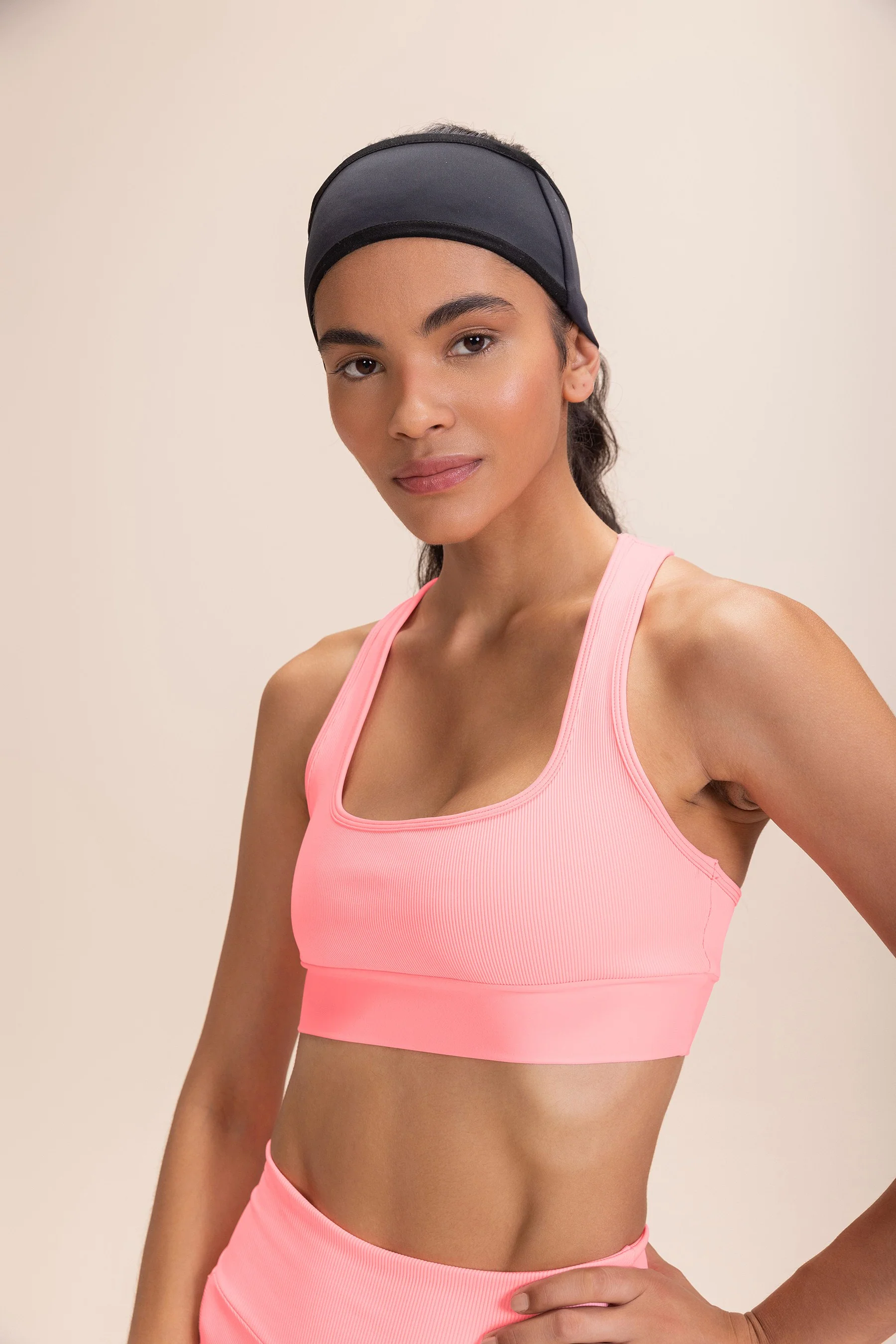 Contour Rib Sports Bra - Image 2