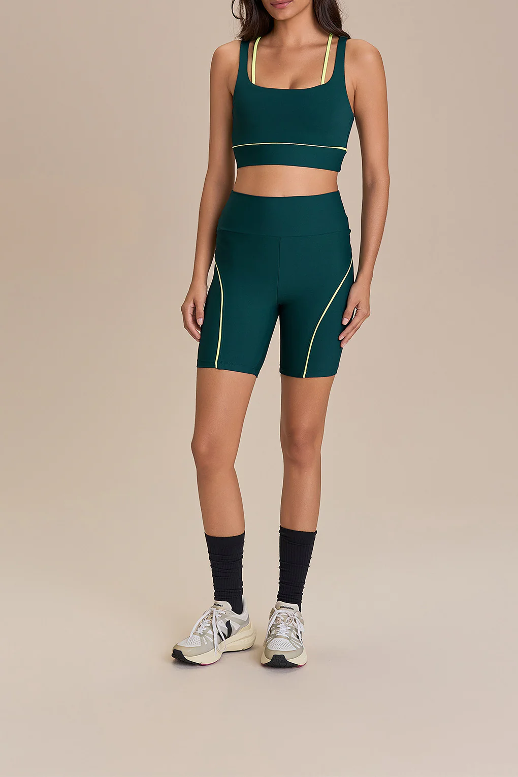 Contrast Piping Shorts - Image 3