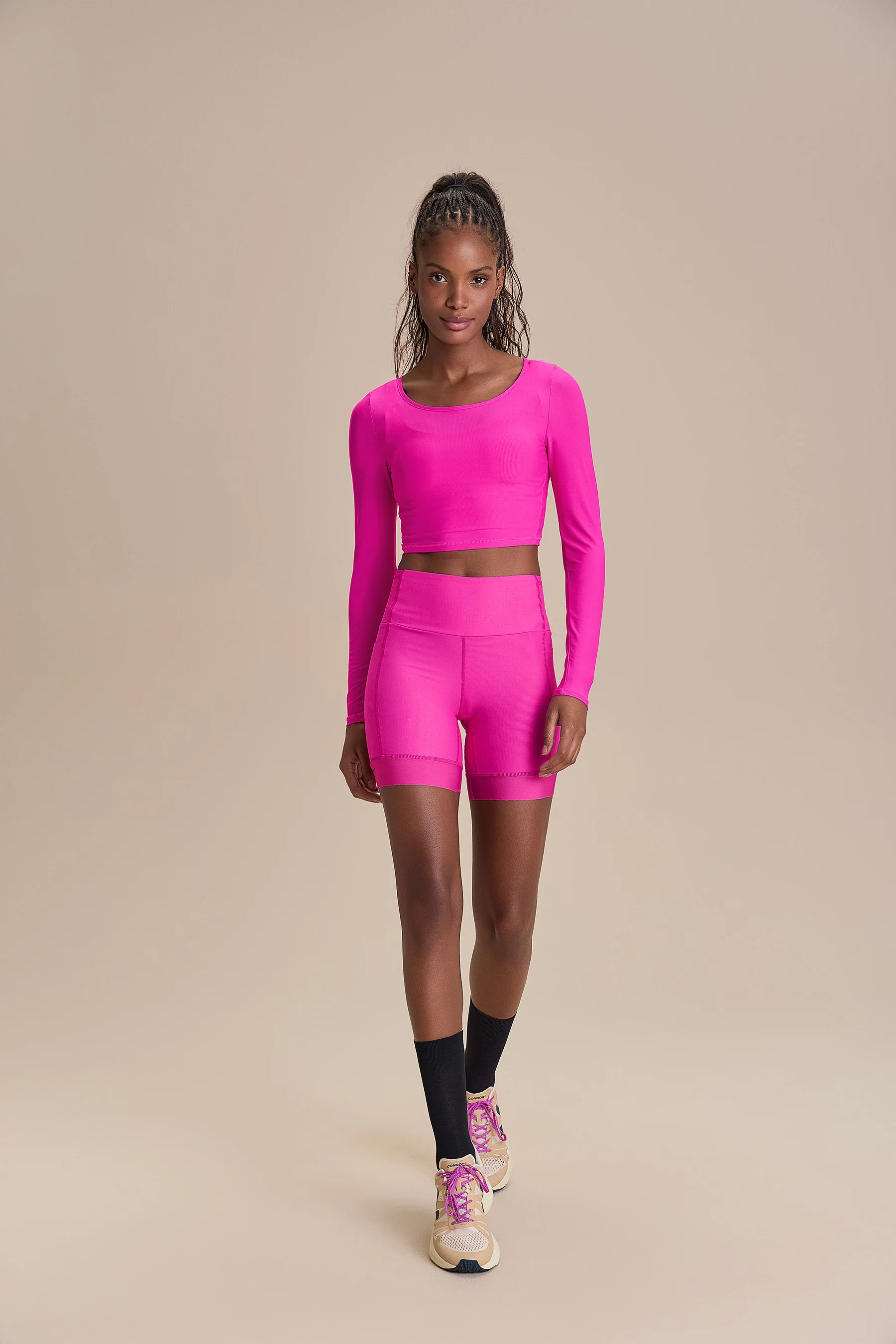 Harmony Crop LS Shirt