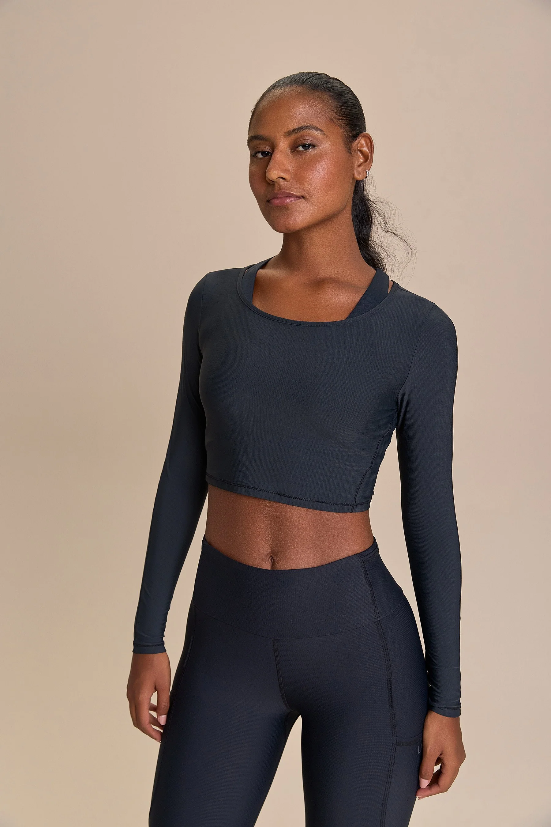 Harmony Crop LS Shirt - Image 9