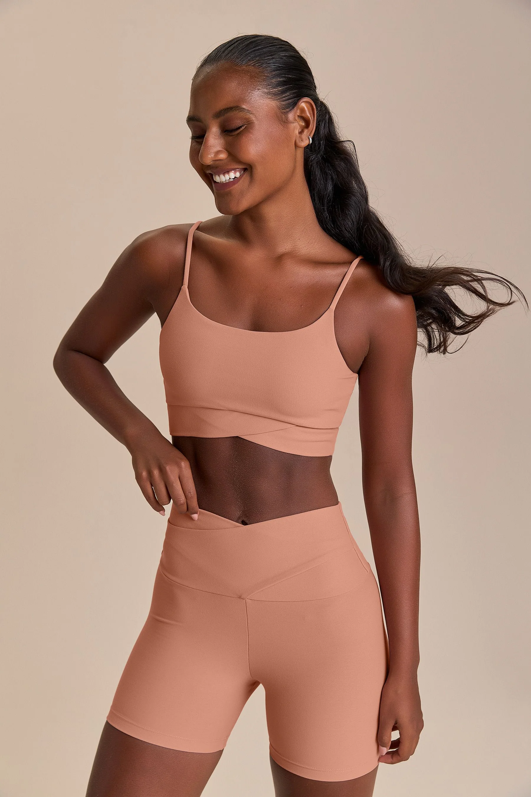 Cross Front Active® Shorts