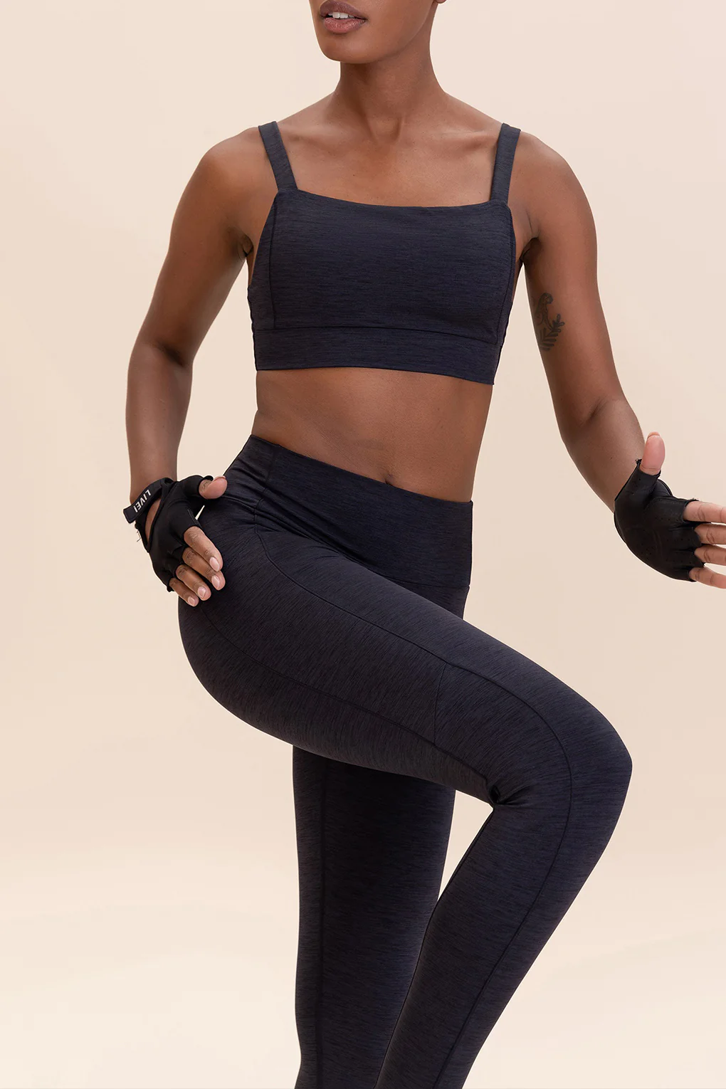 Cross Melange Sports Bra - Image 3