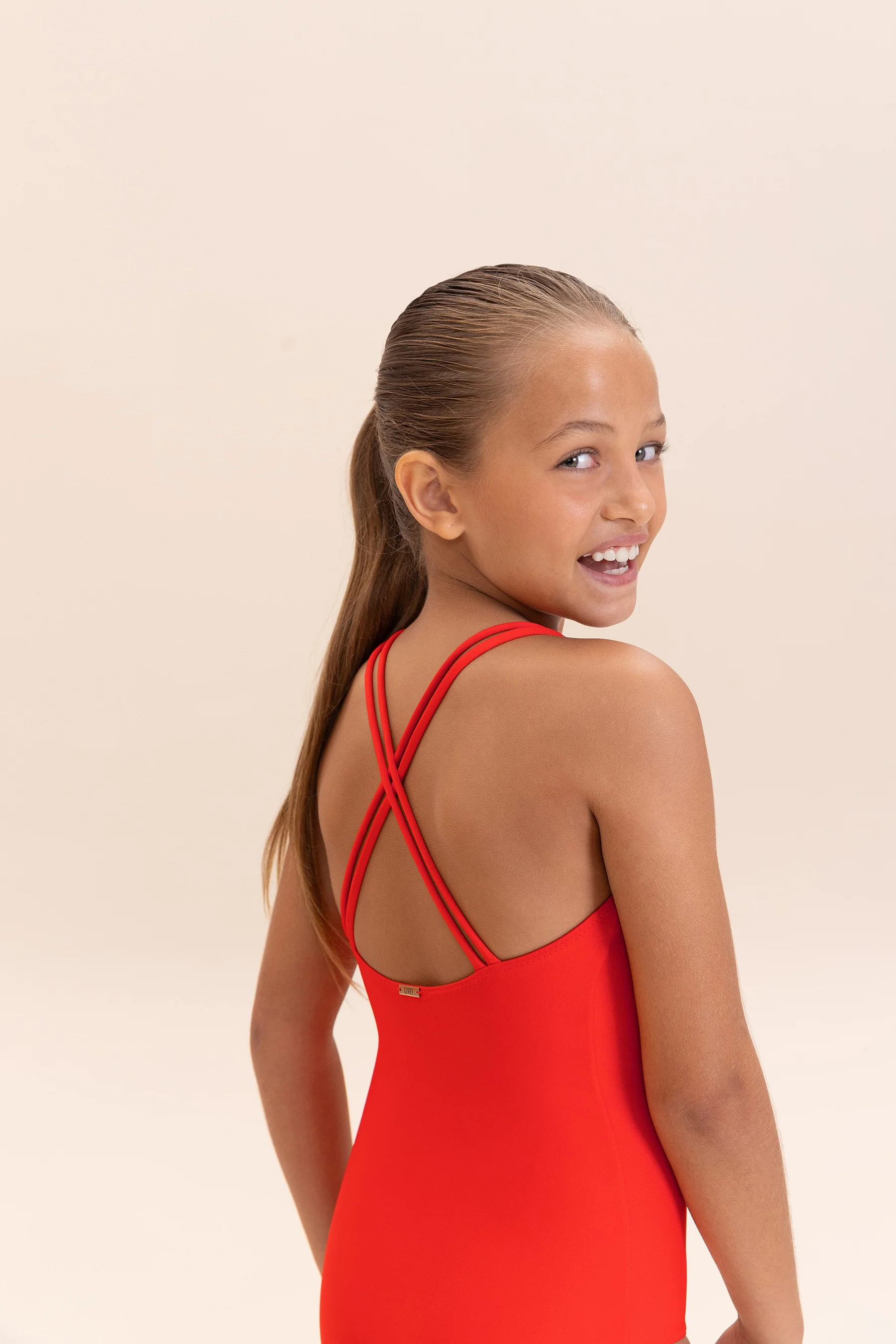 Duo Cross Kids Swimsuit - Image 2