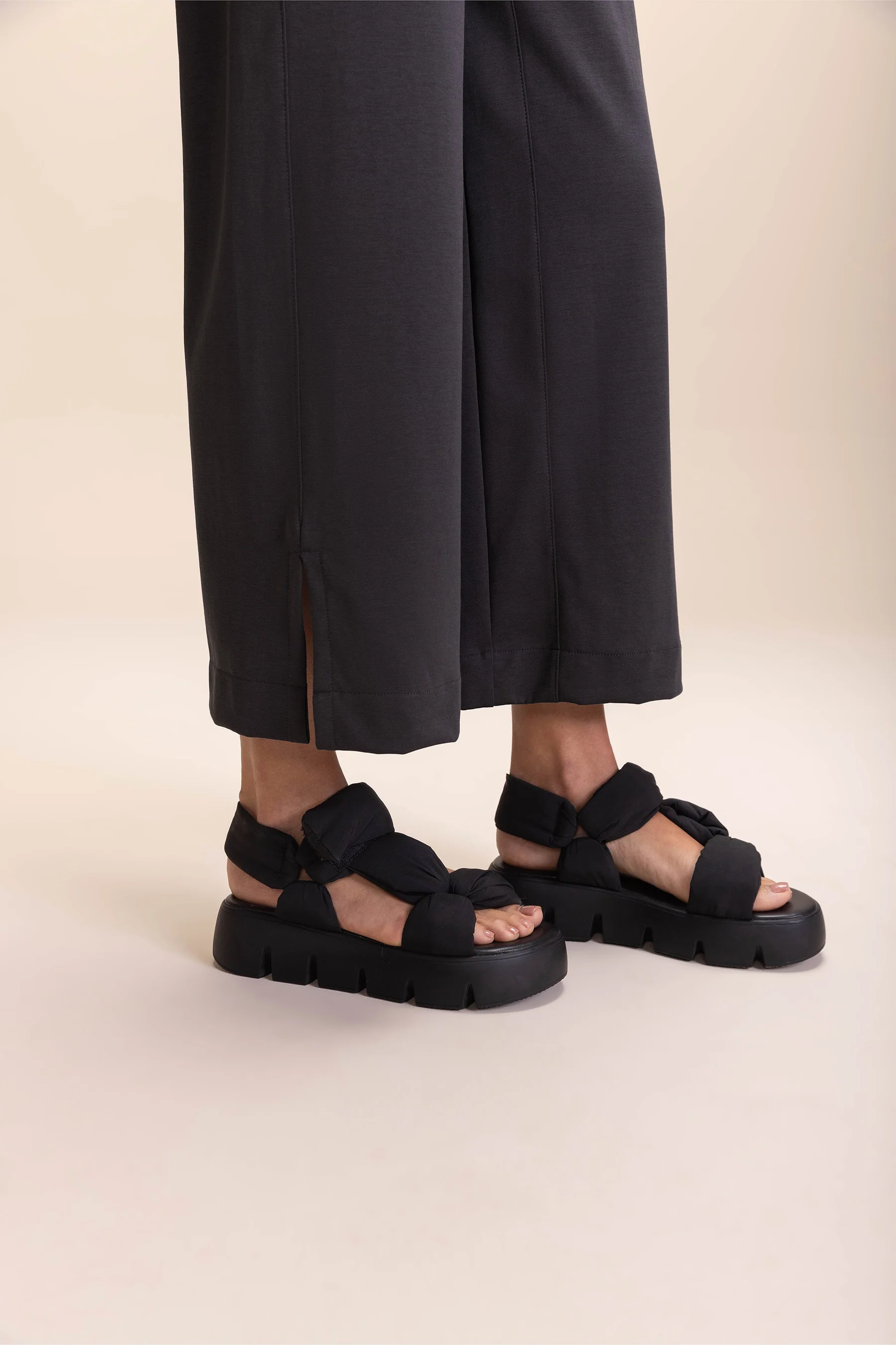 Galax Knit Wide-Leg Pants - Image 2