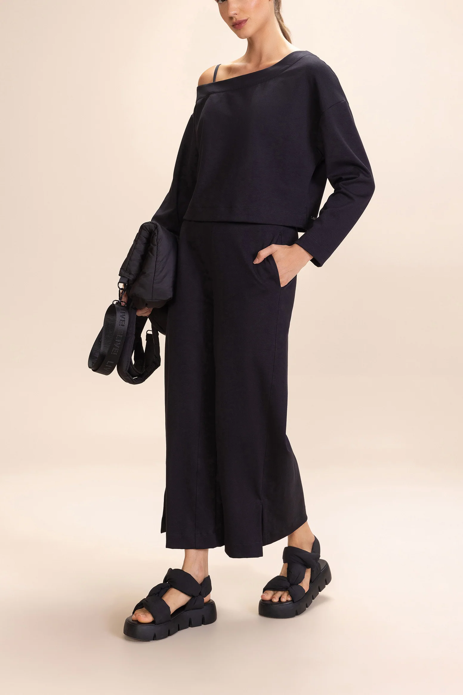 Galax Knit Wide-Leg Pants - Image 3