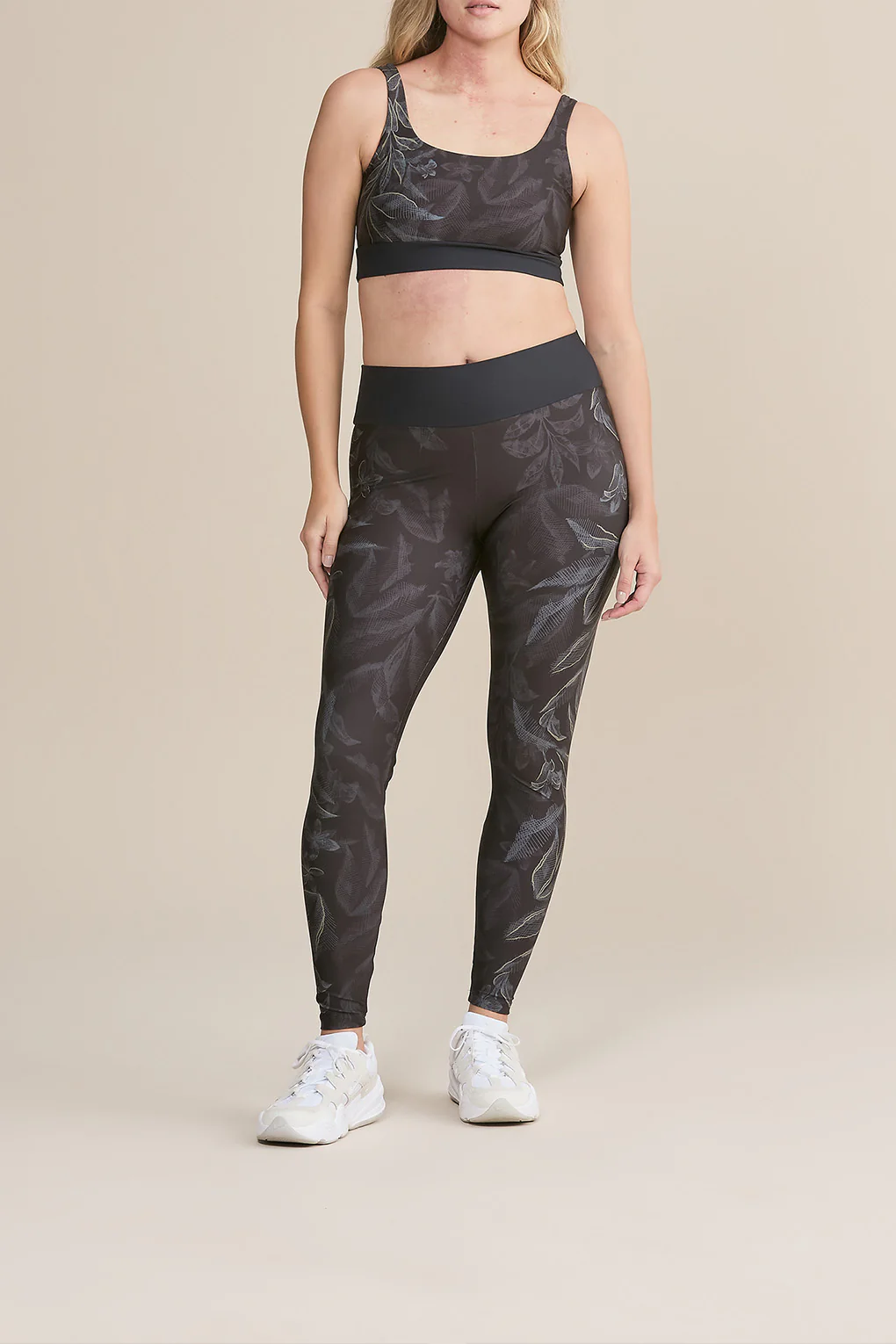 Jungle Dark Sports Bra
