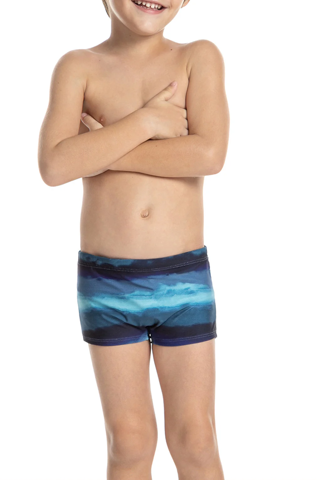 Sea Dusk Kids Swim Trunks - Image 13