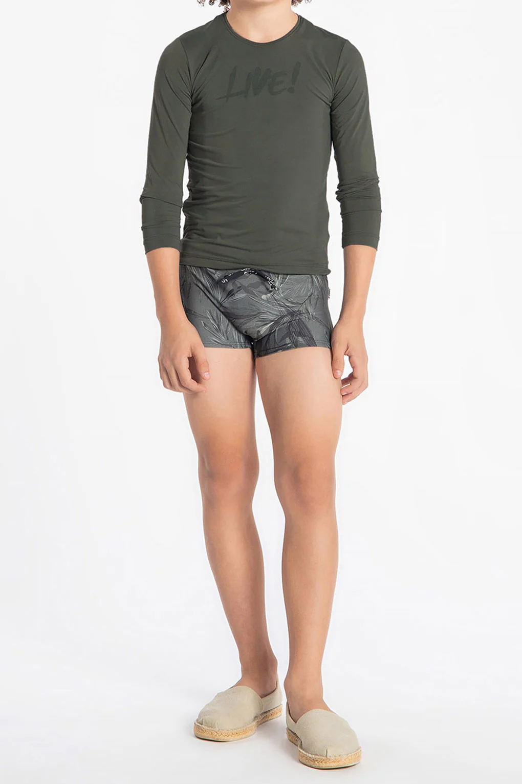 Sea Dusk Kids Swim Trunks - Image 5