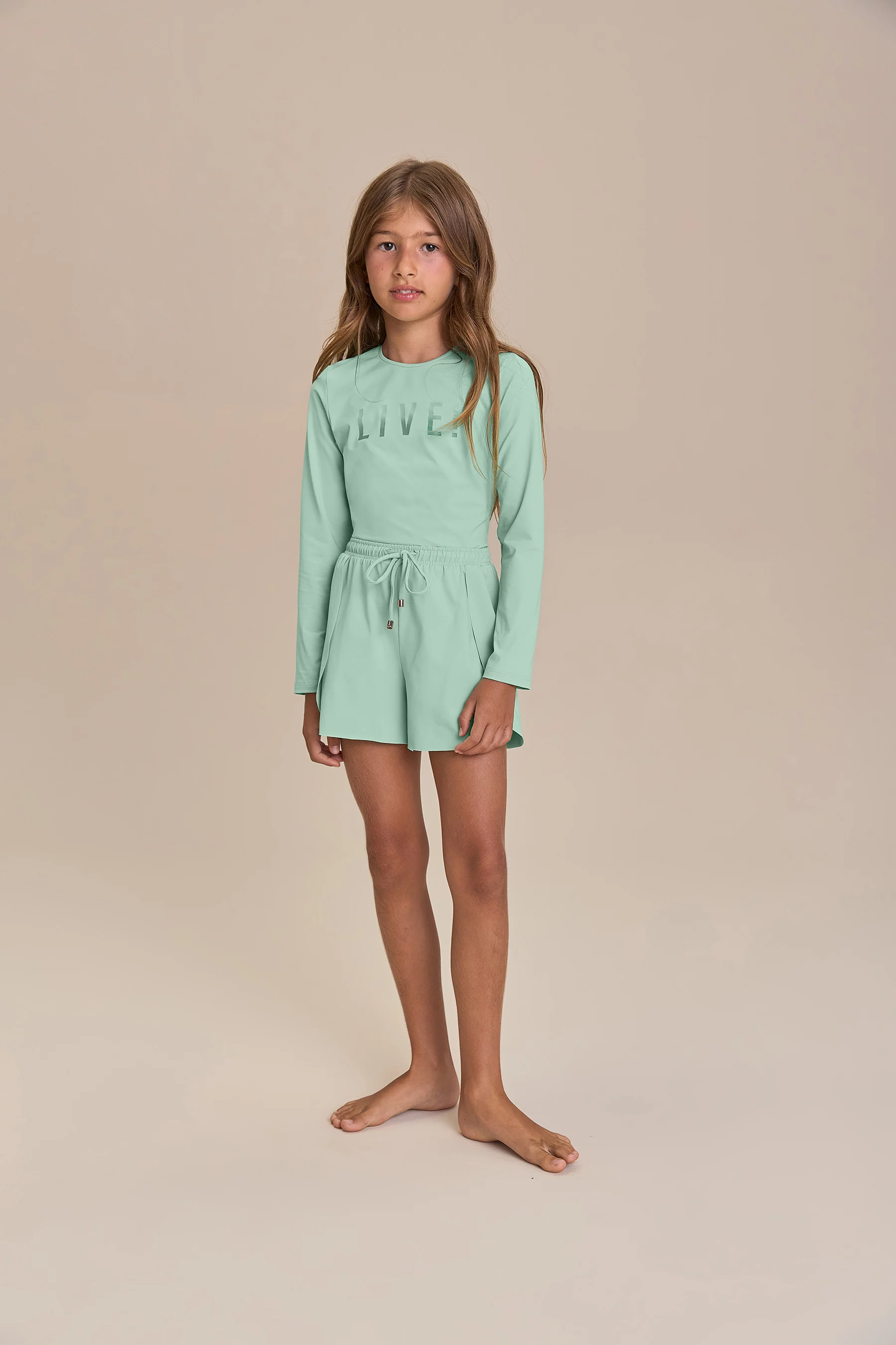 Kids Soft Glow Wide Shorts