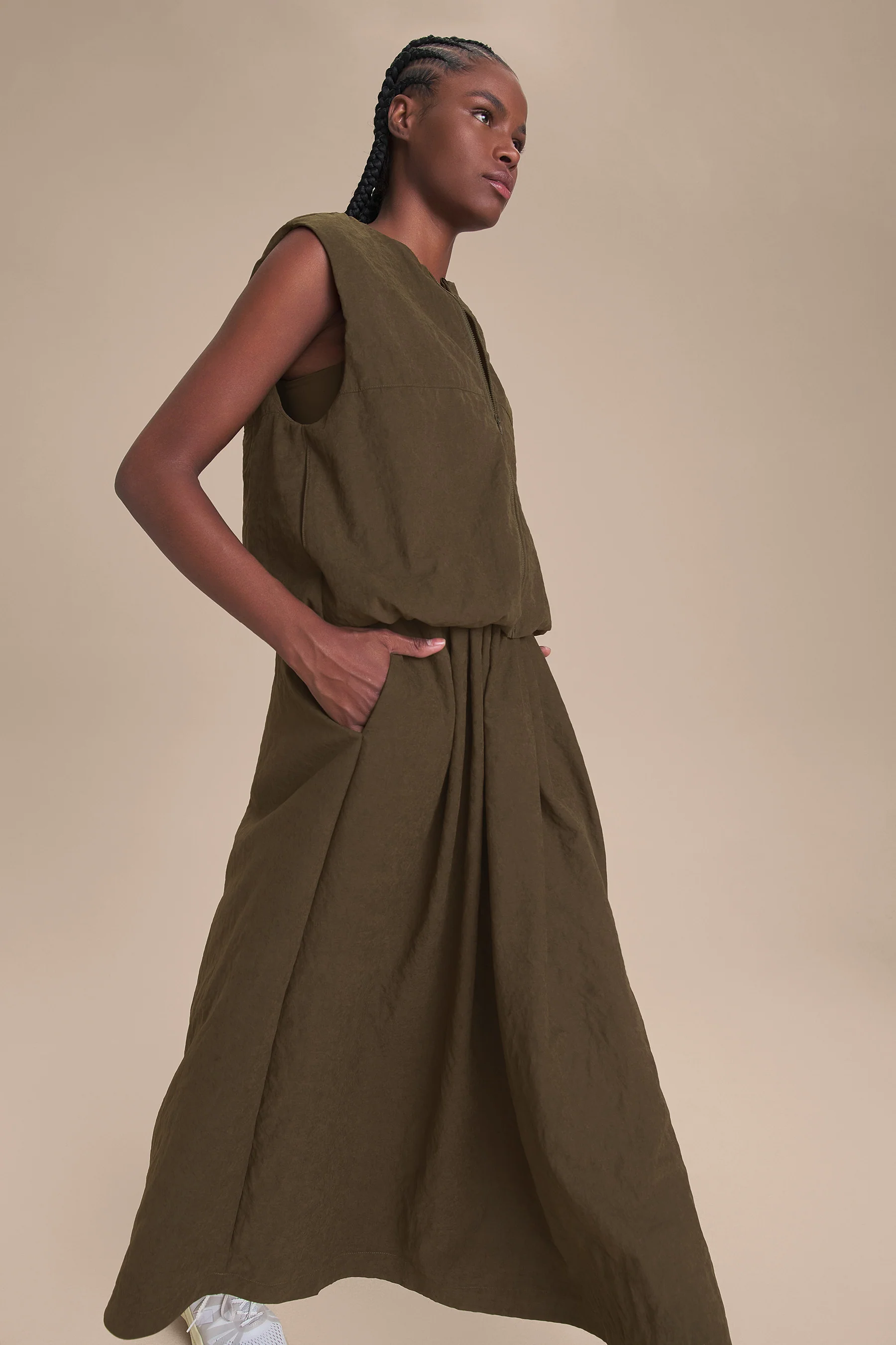 Like Midi Pleated Skirt