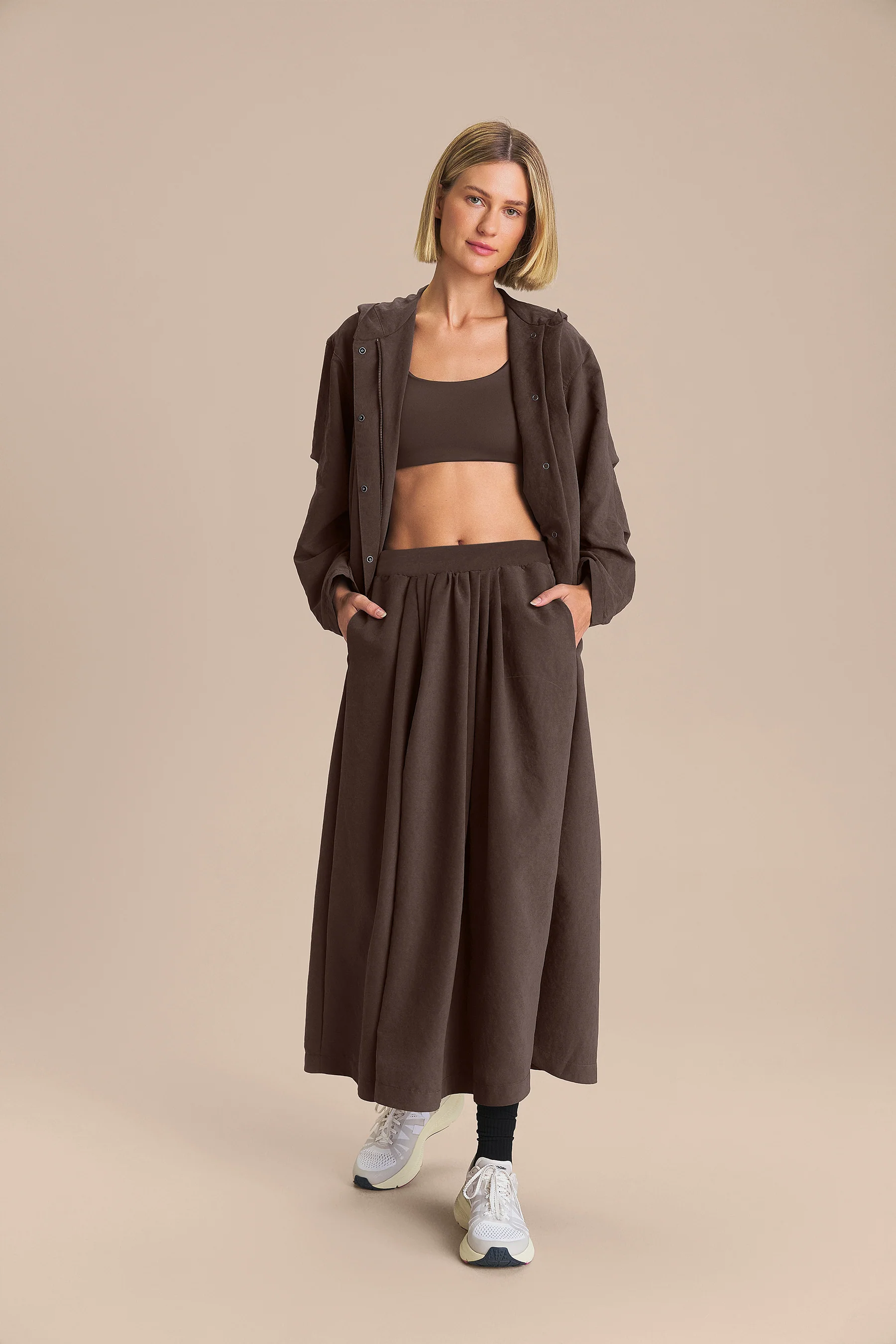 Like Midi Pleated Skirt - Image 2