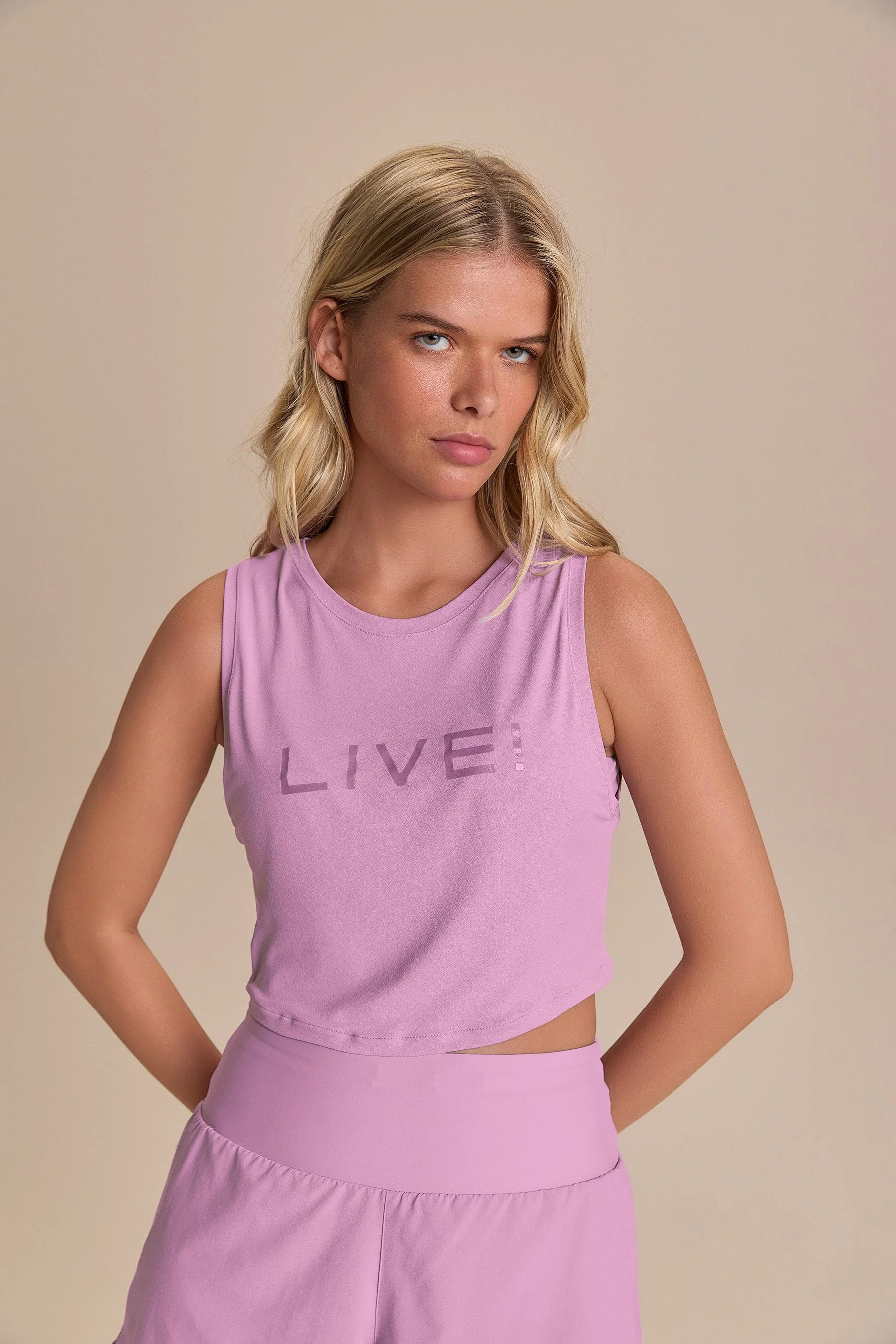 LIVE! Comfort Crop Tank Top - Image 23