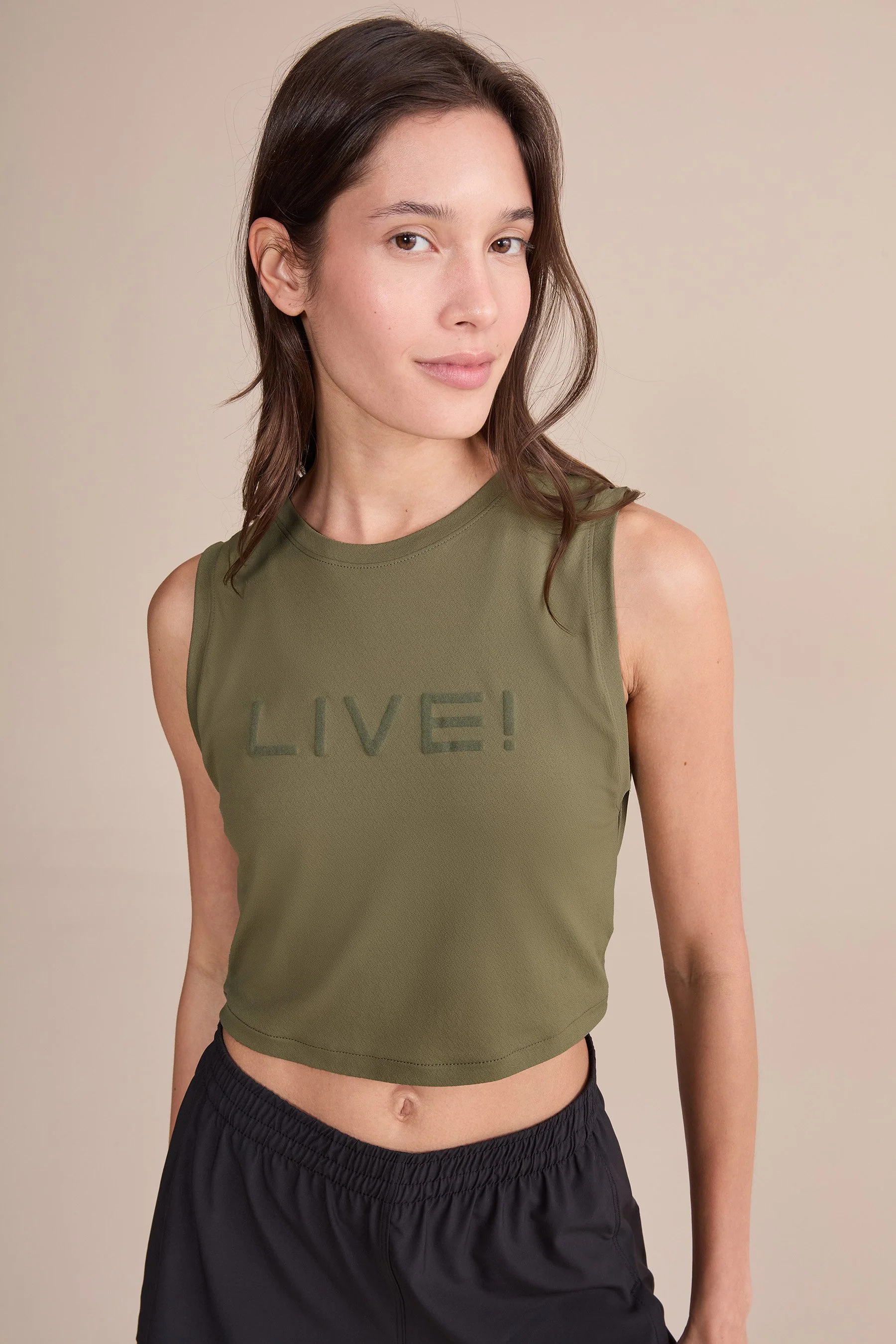 LIVE! Comfort Crop Tank Top - Image 26