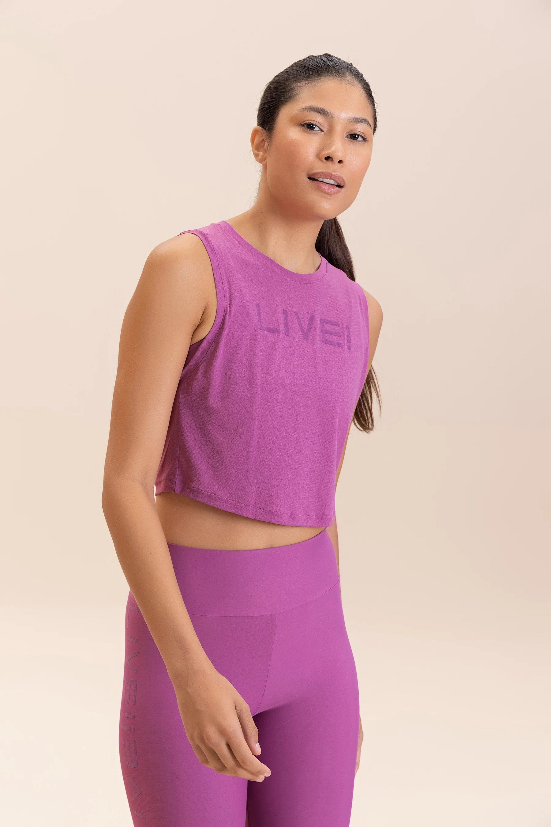 LIVE! Comfort Crop Tank Top - Image 29