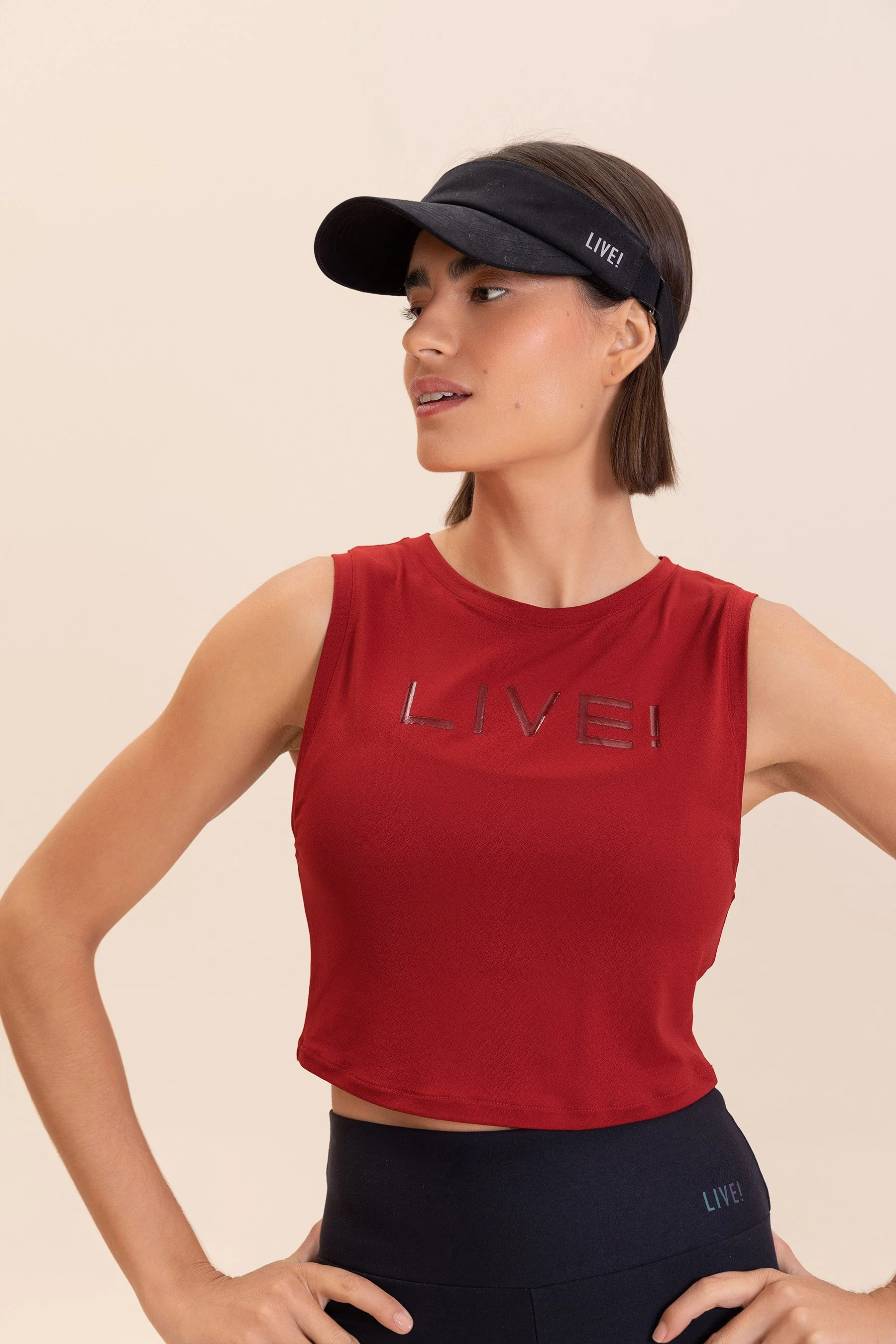 LIVE! Comfort Crop Tank Top - Image 31
