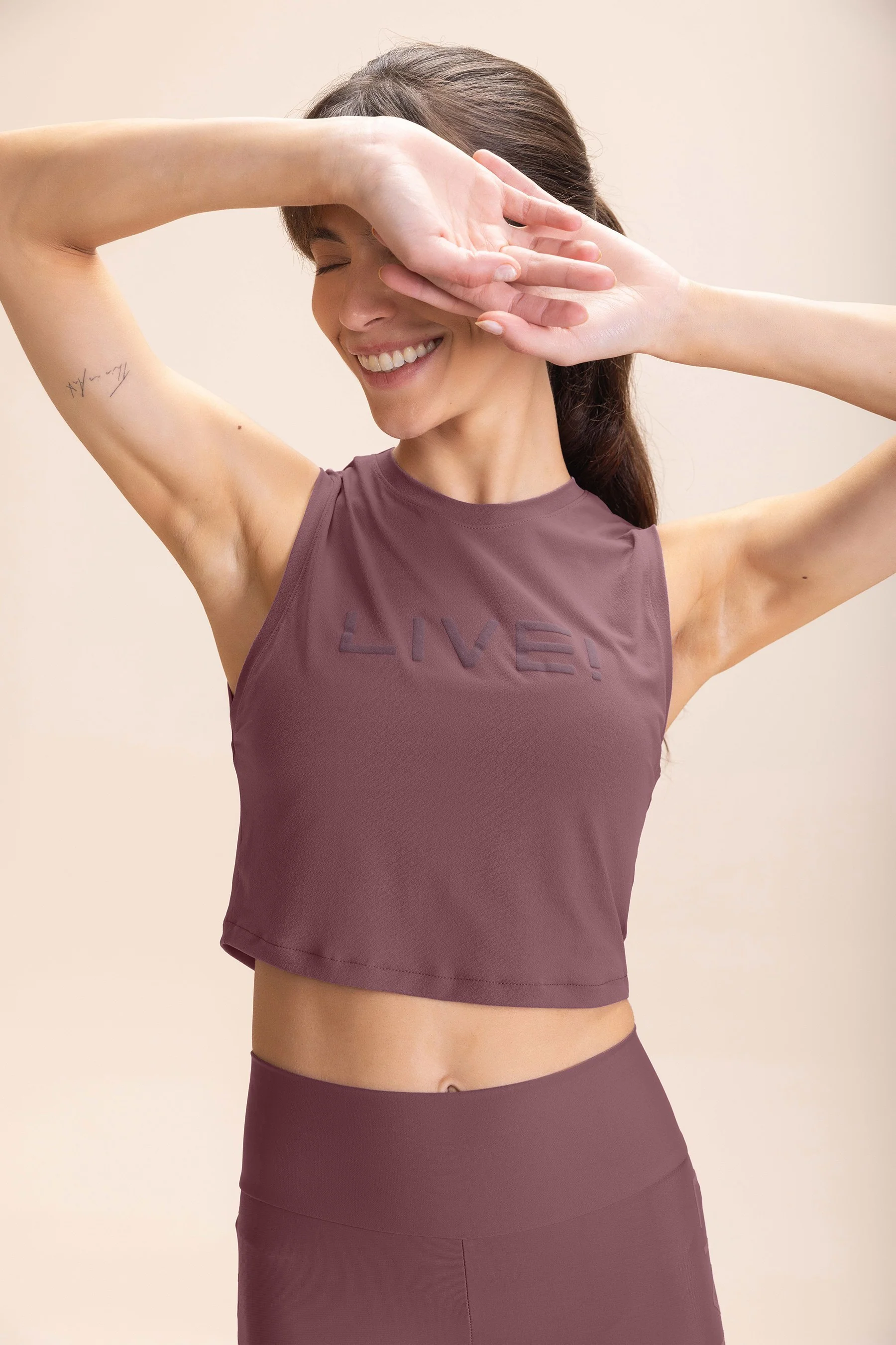 LIVE! Comfort Crop Tank Top - Image 33