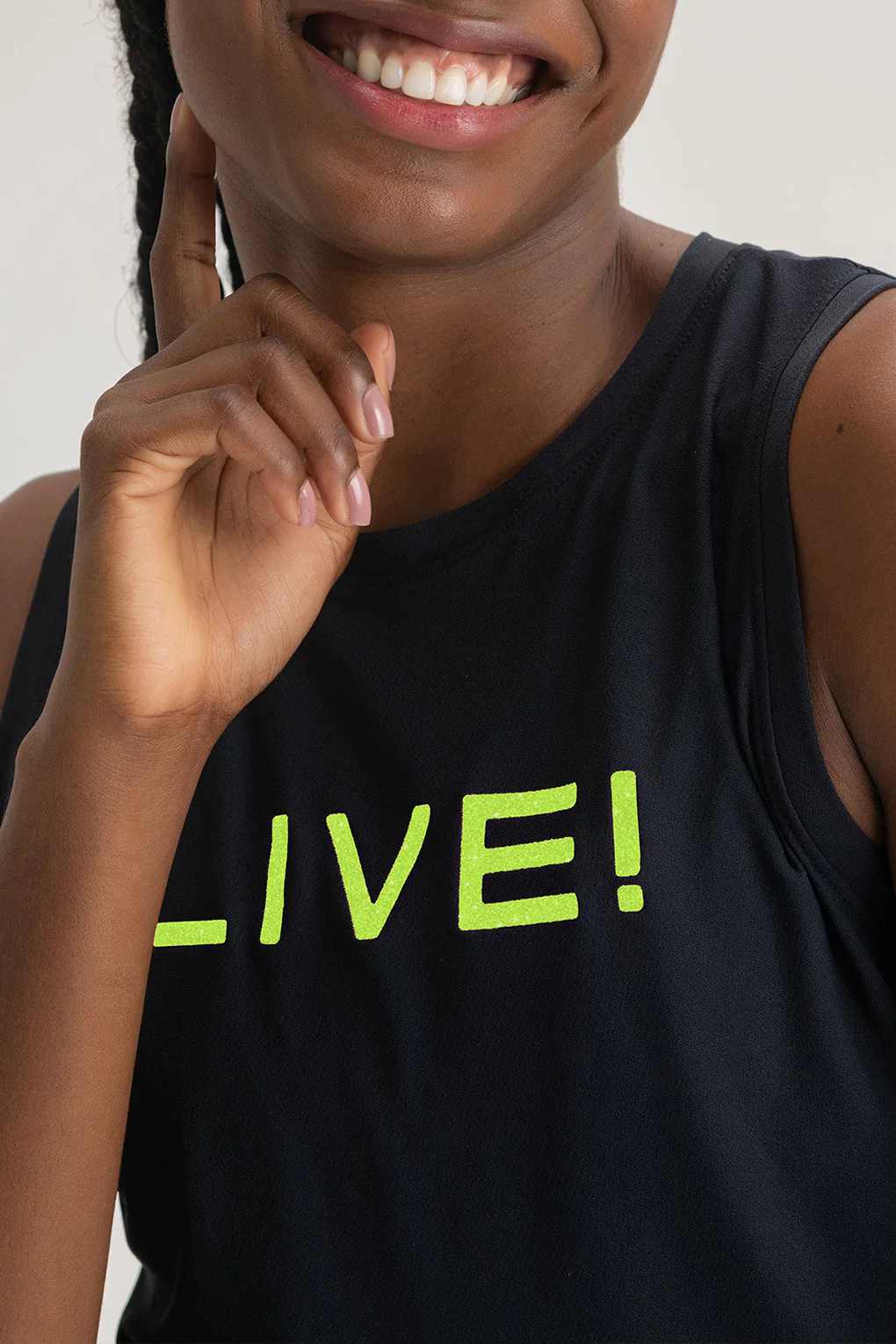 LIVE! Comfort Crop Tank Top - Image 43