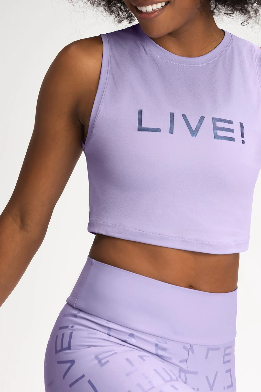 LIVE! Comfort Crop Tank Top - Image 45
