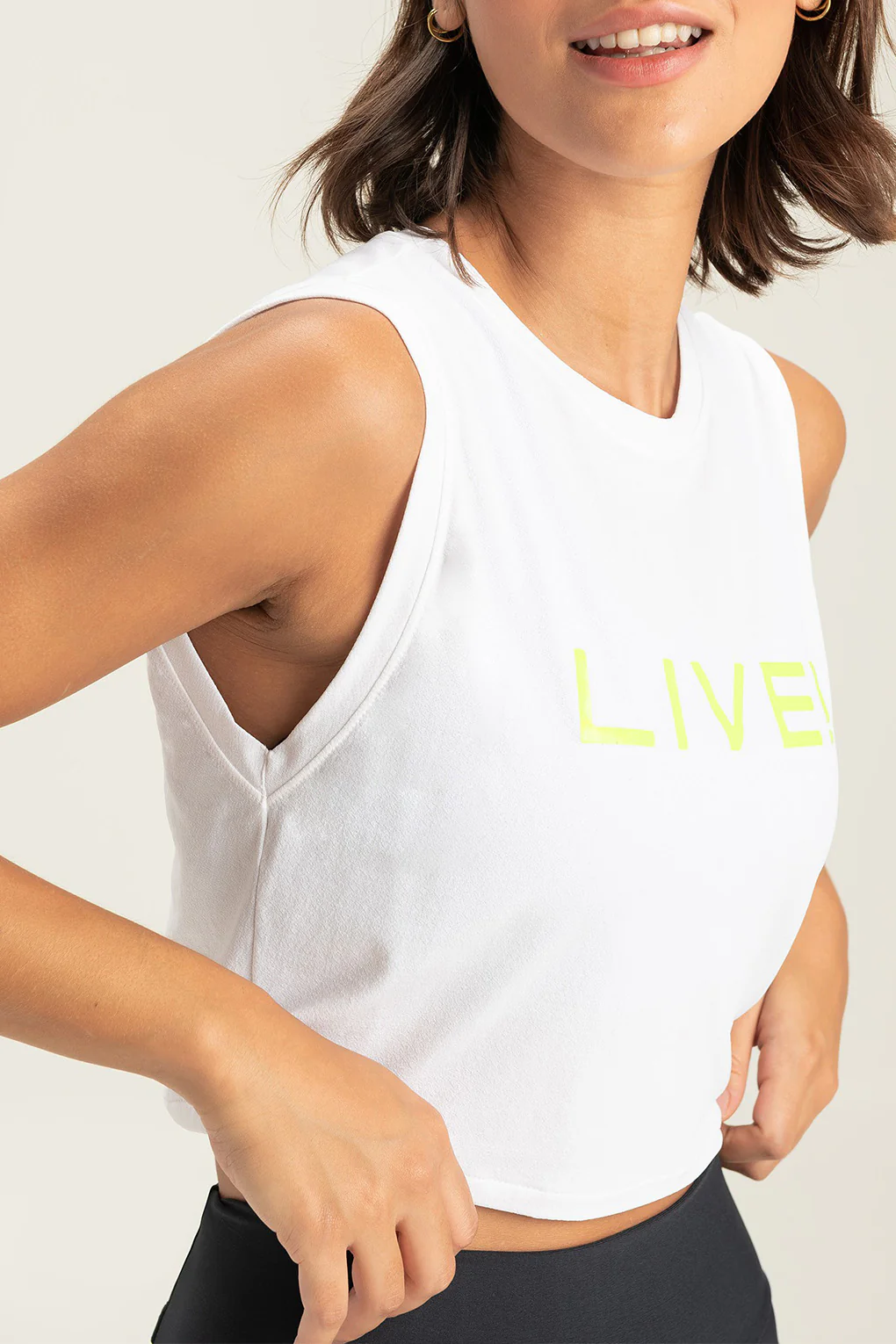 LIVE! Comfort Crop Tank Top - Image 54
