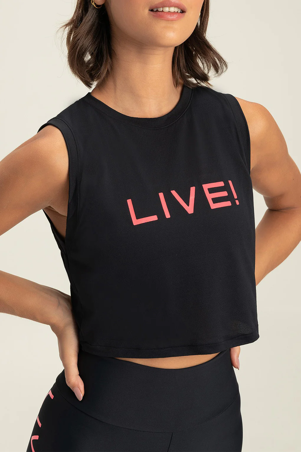 LIVE! Comfort Crop Tank Top - Image 56