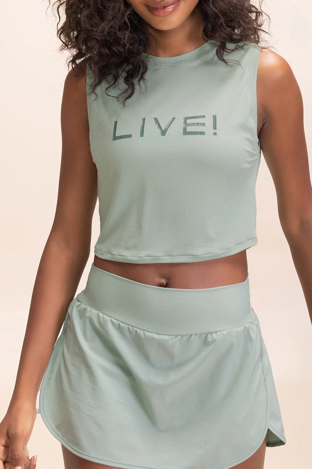 LIVE! Comfort Crop Tank Top - Image 61