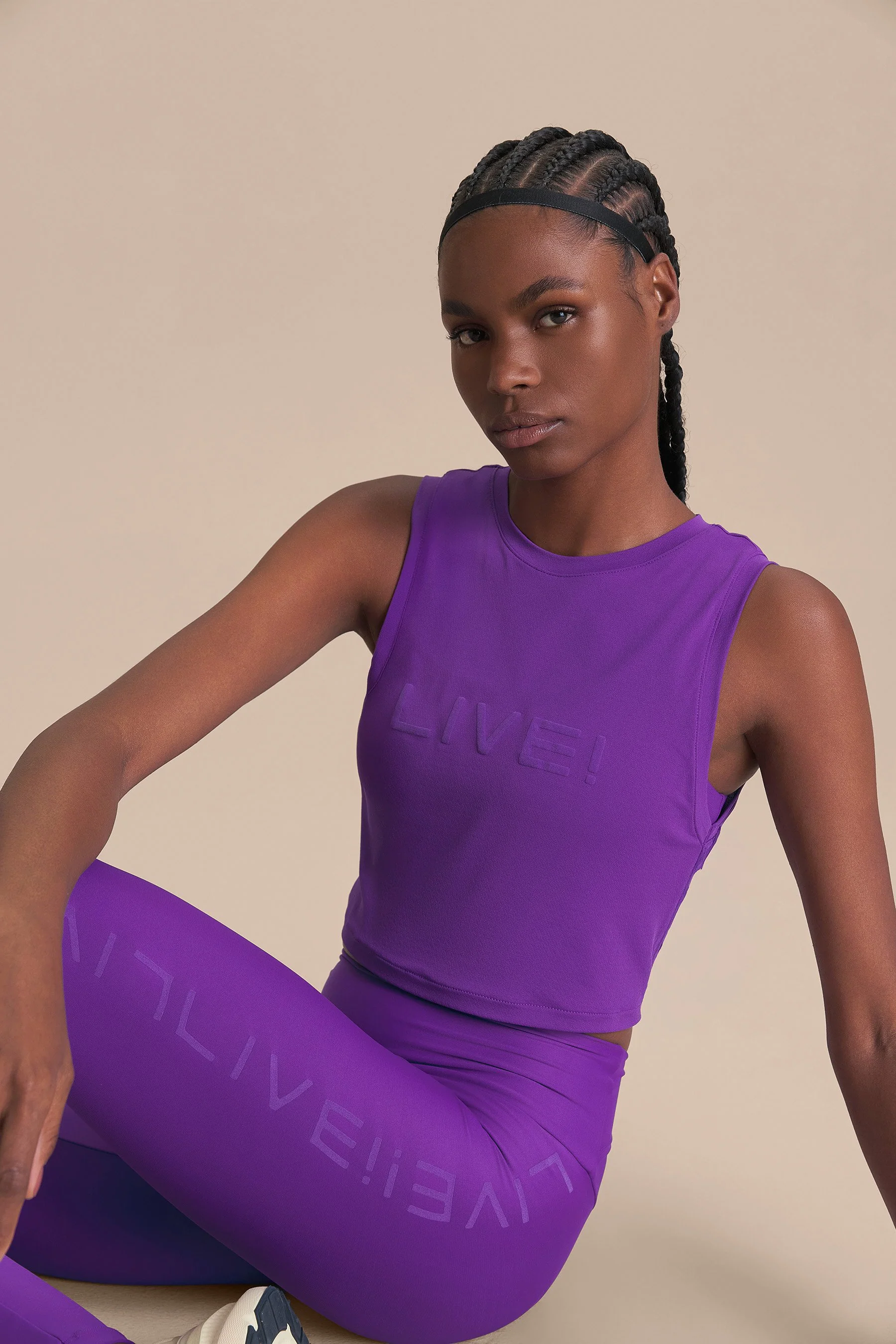 LIVE! Comfort Crop Tank Top - Image 74