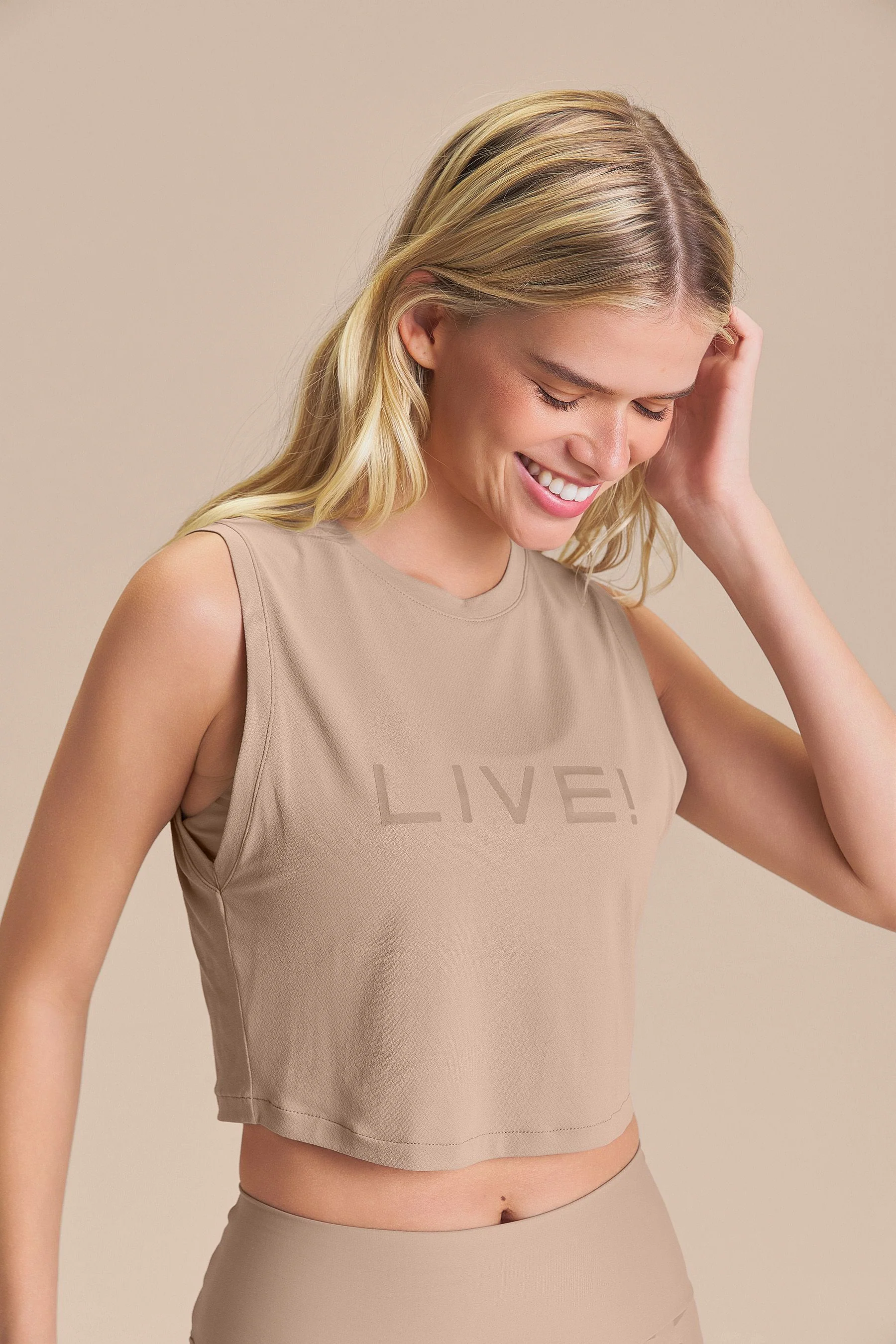 LIVE! Comfort Crop Tank Top - Image 79