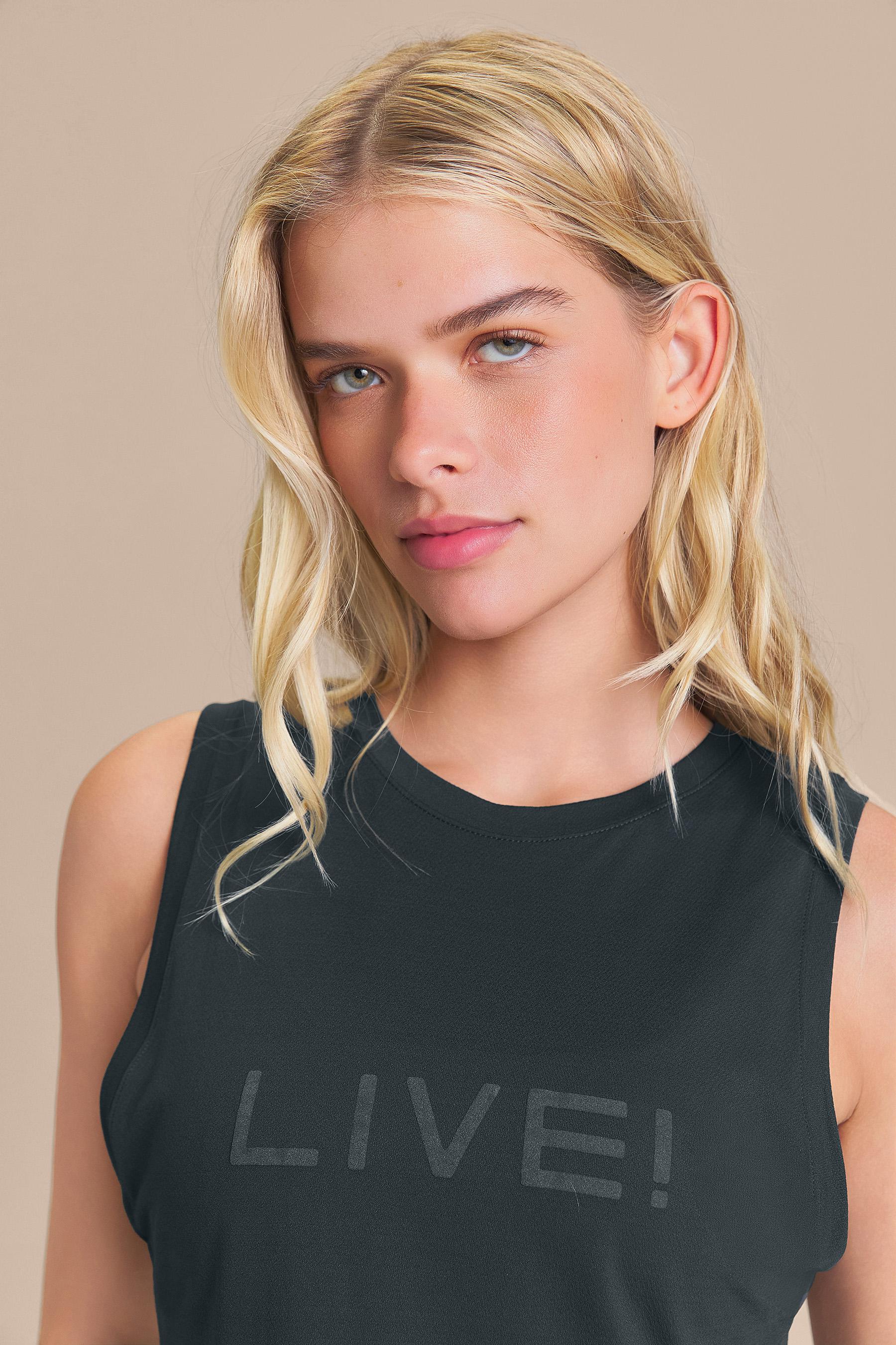 LIVE! Comfort Crop Tank Top - Image 81