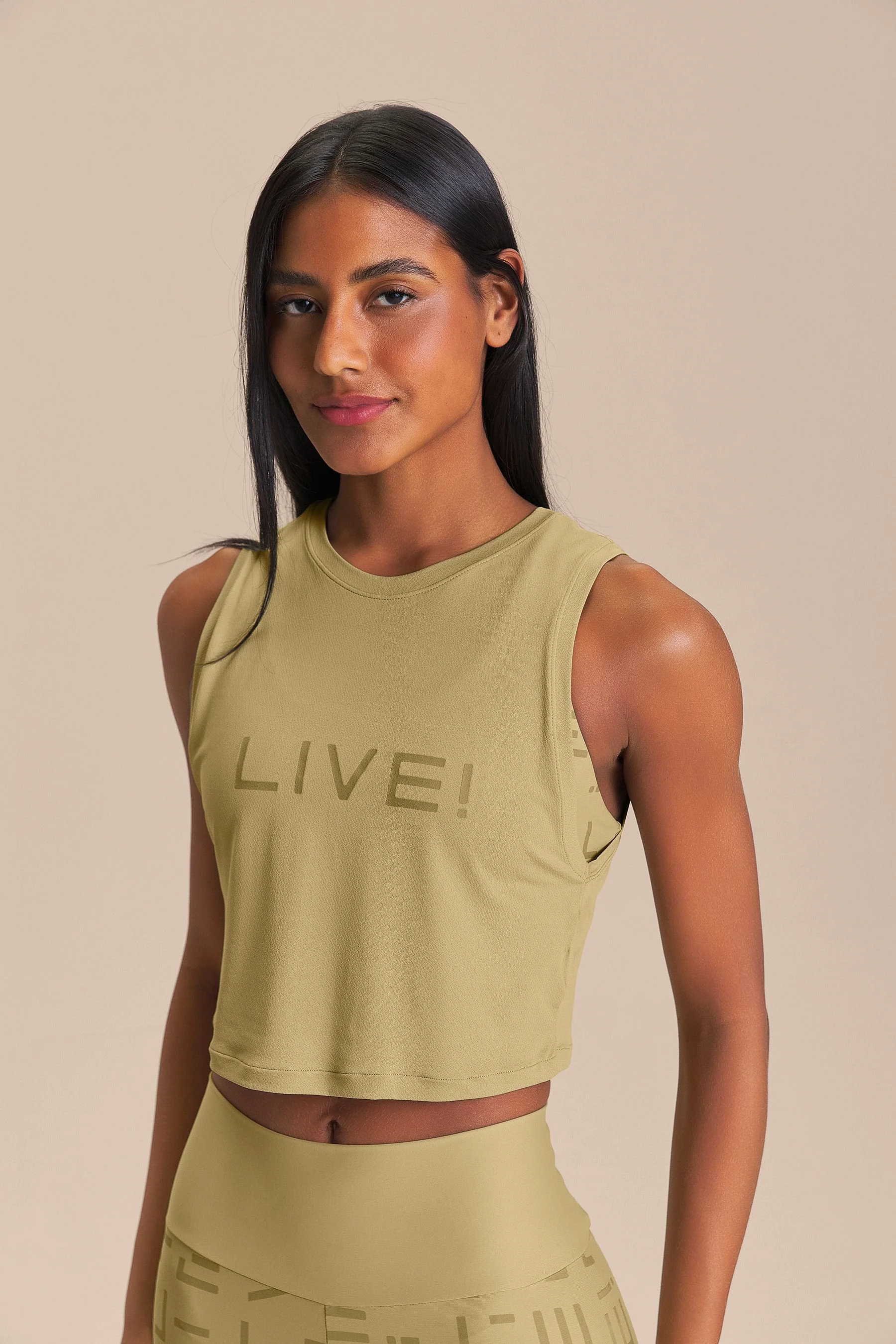 LIVE! Comfort Crop Tank Top - Image 82