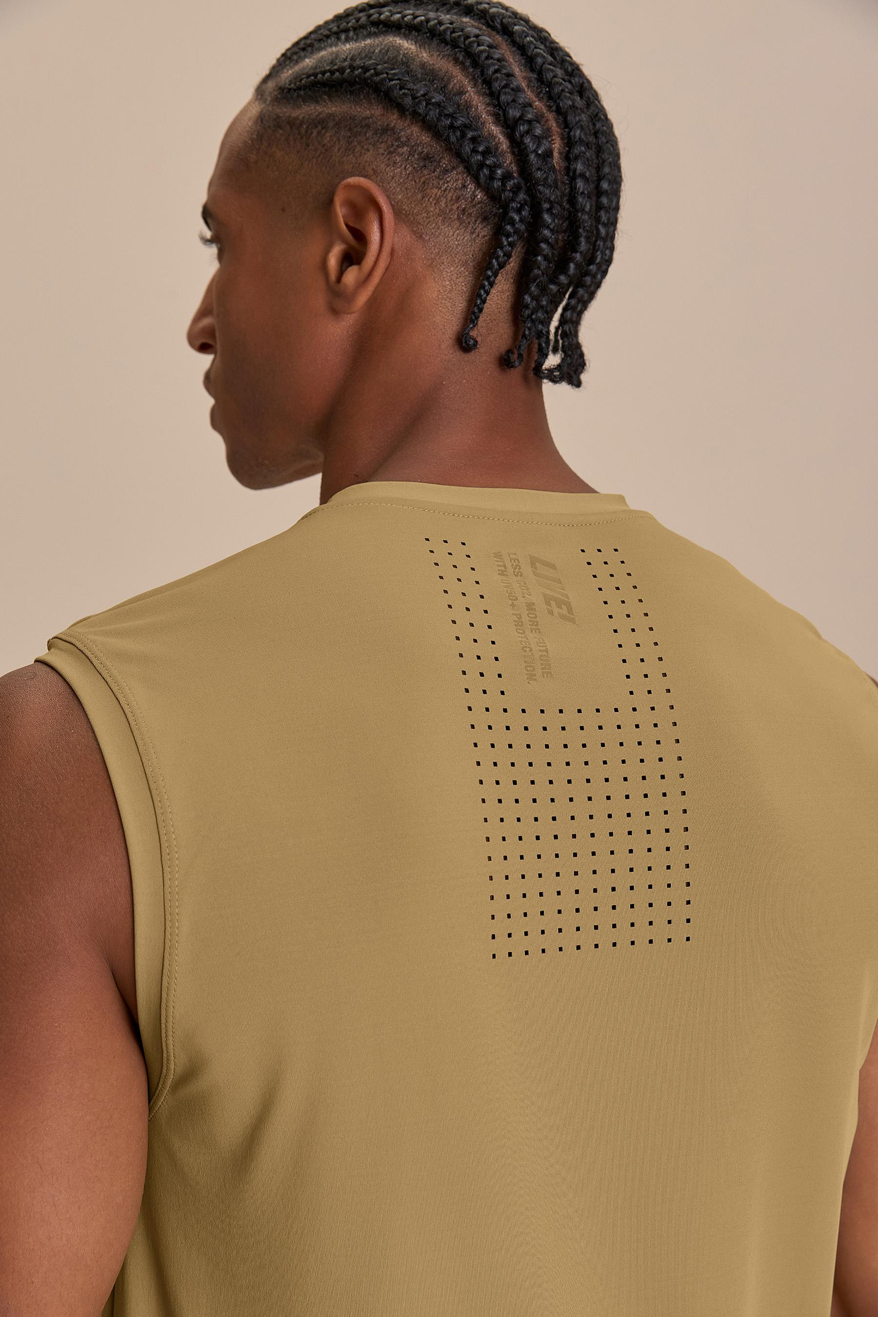 Men's Comfy Laser Link Tank Top - Image 2