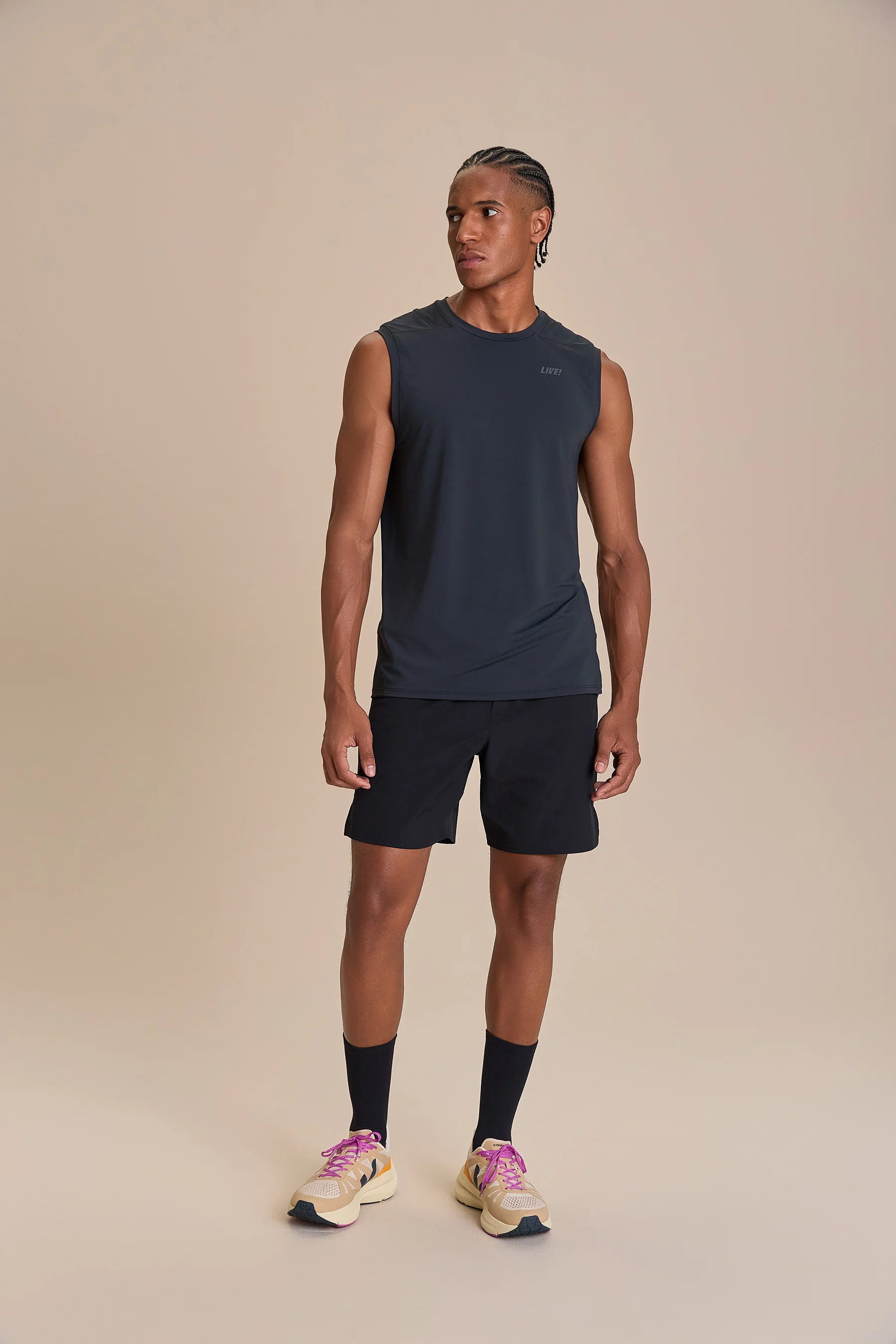 Men's Comfy Mix Tank Top - Image 4
